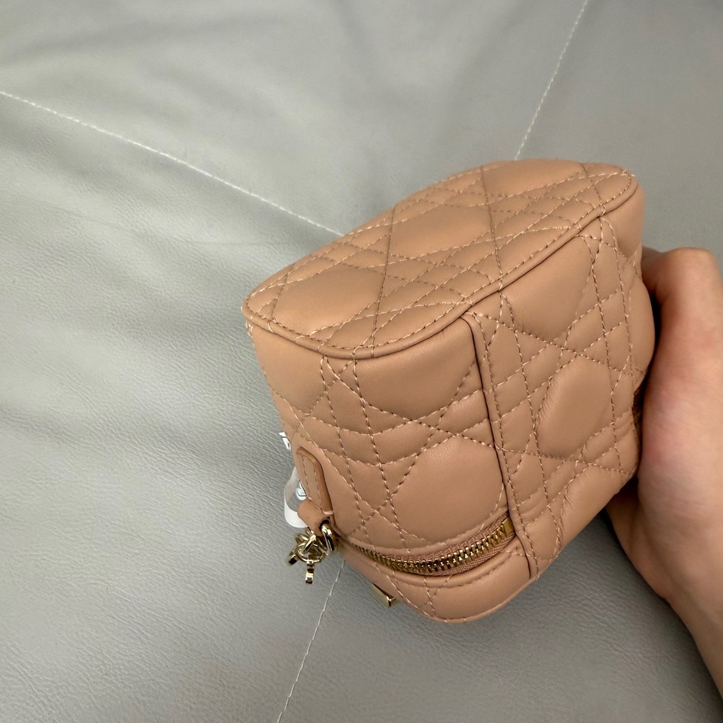 Dior - Lady Dior - Leather - Pink - (mini)