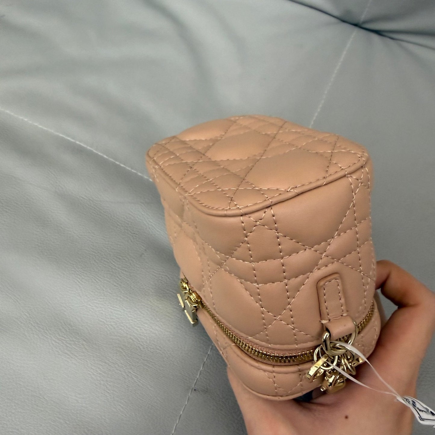 Dior - Lady Dior - Leather - Pink - (mini)
