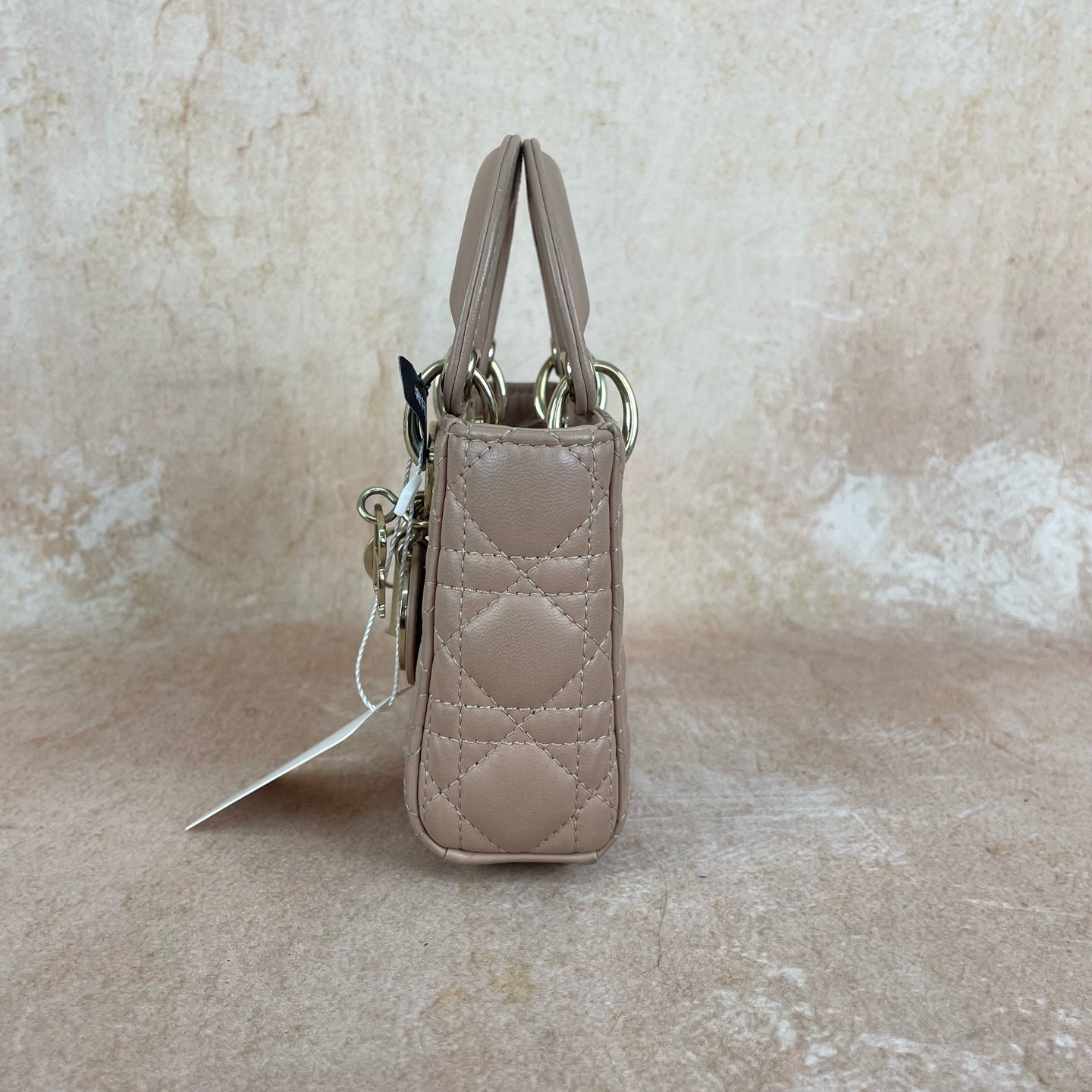 Dior - Lady Dior - Leather - Pink - (mini)