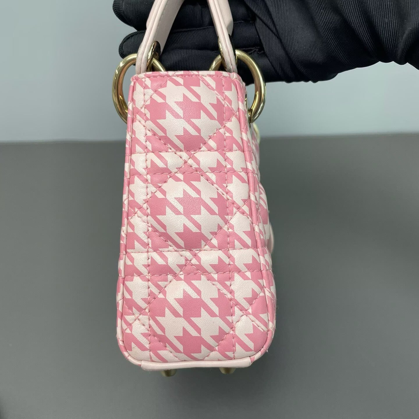 Dior - Lady Dior - Leather - Pink - (mini)