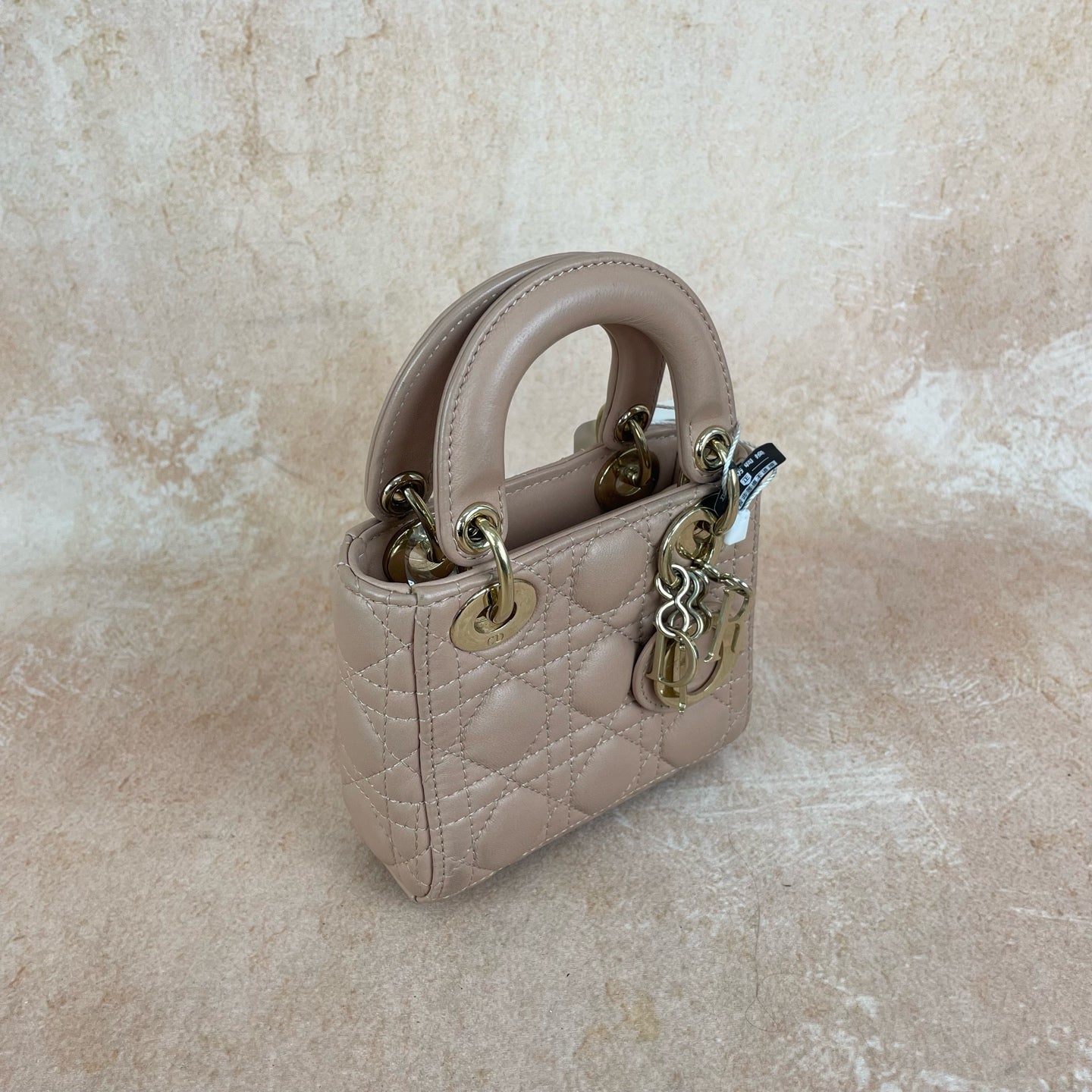 Dior - Lady Dior - Leather - Pink - (mini)