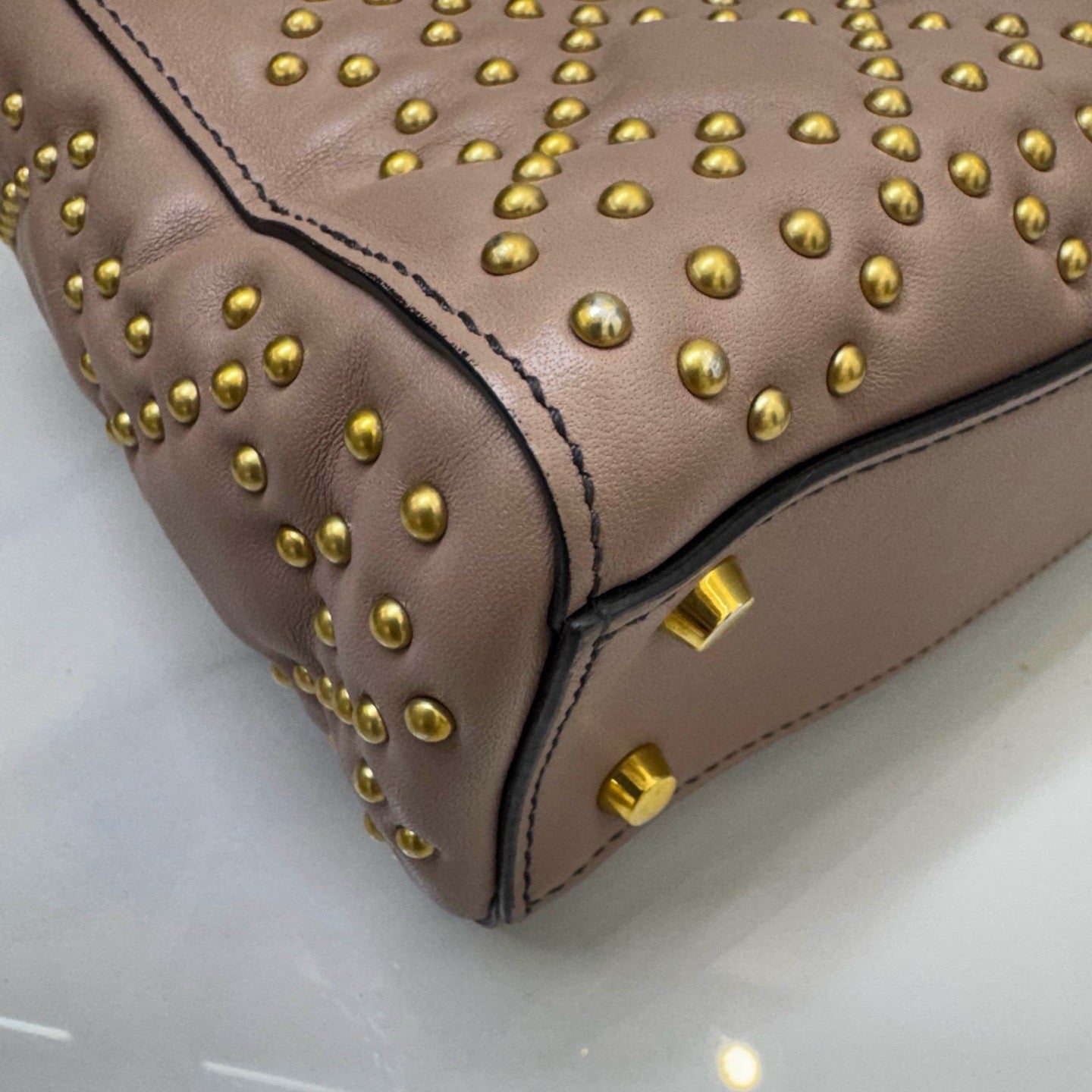 Dior - Lady Dior - Leather - Pink - (mini)
