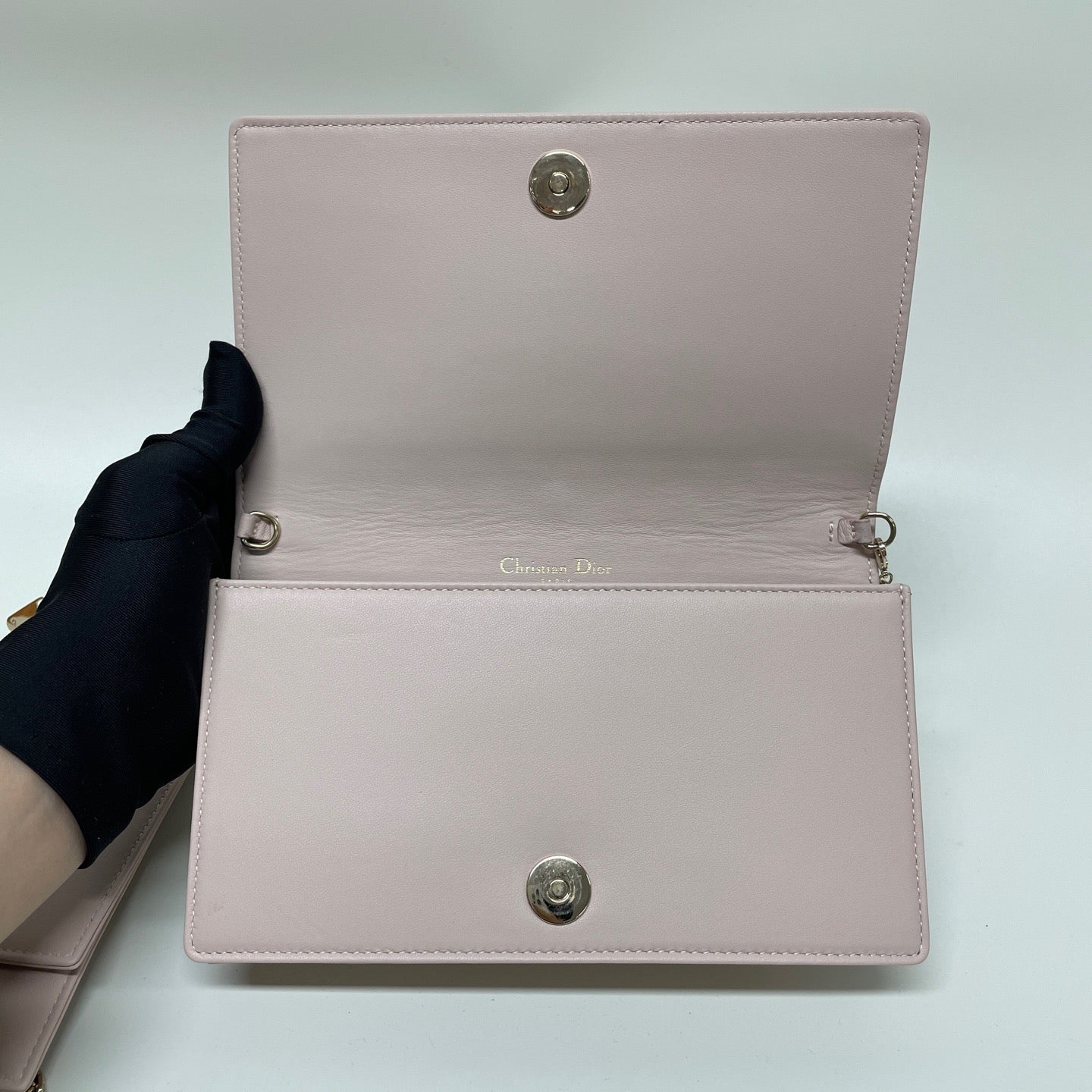 Dior - Lady Dior - Leather - Pink - (mini)