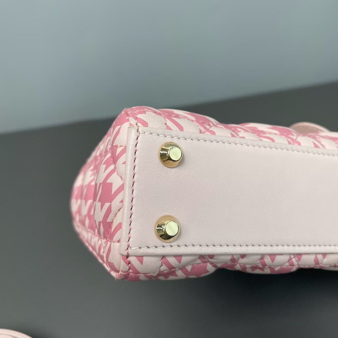 Dior - Lady Dior - Leather - Pink - (mini)