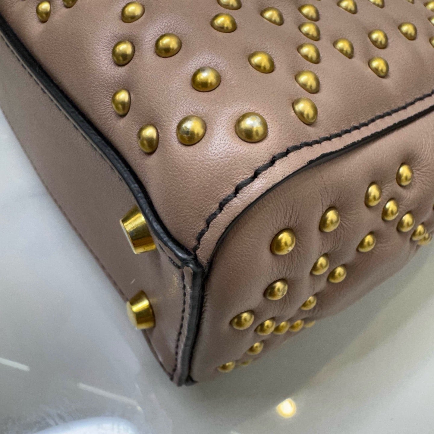 Dior - Lady Dior - Leather - Pink - (mini)
