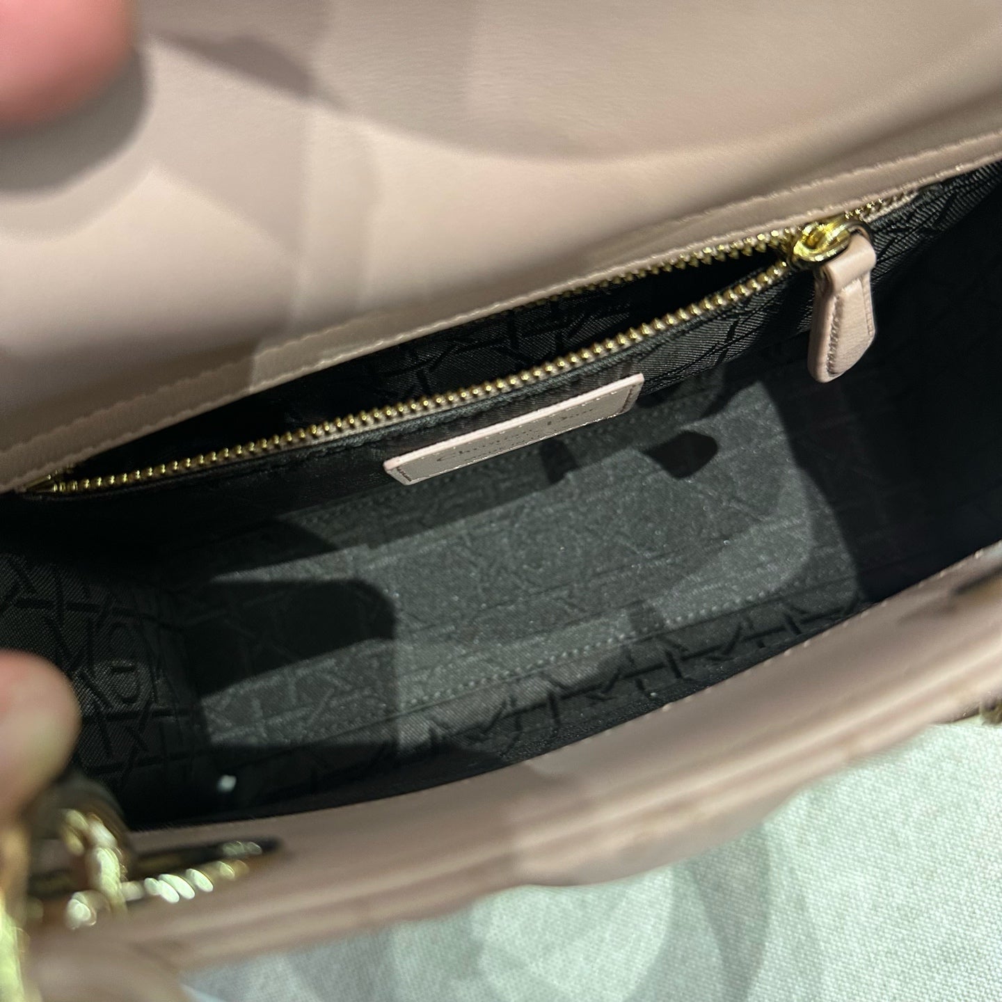 Dior - Lady Dior - Leather - Pink - (mini)