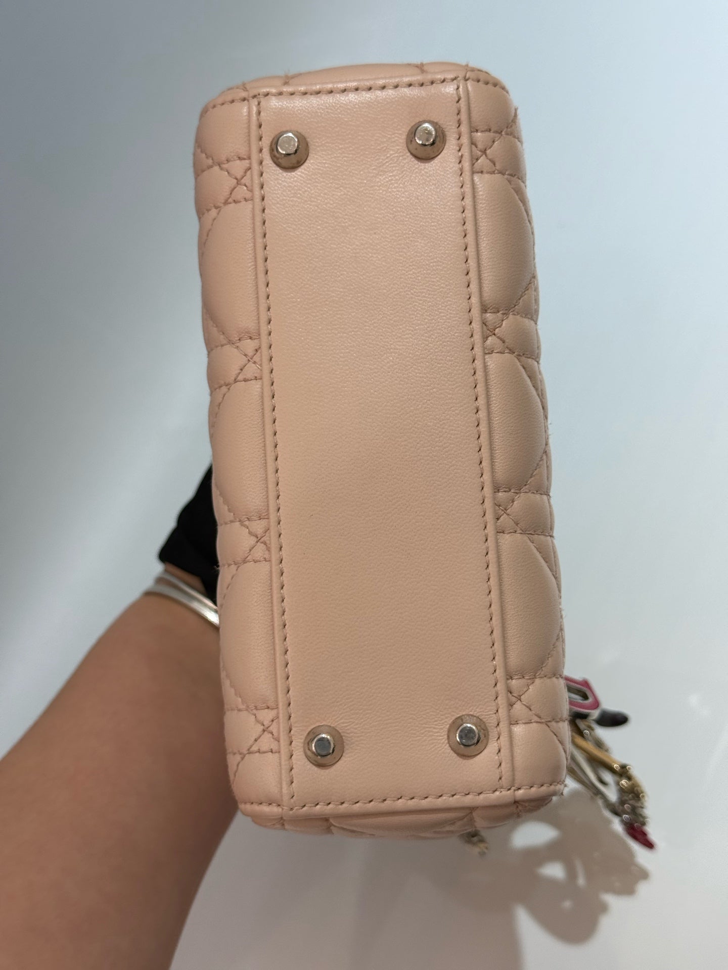 Dior - Lady Dior - Leather - Pink - (mini)