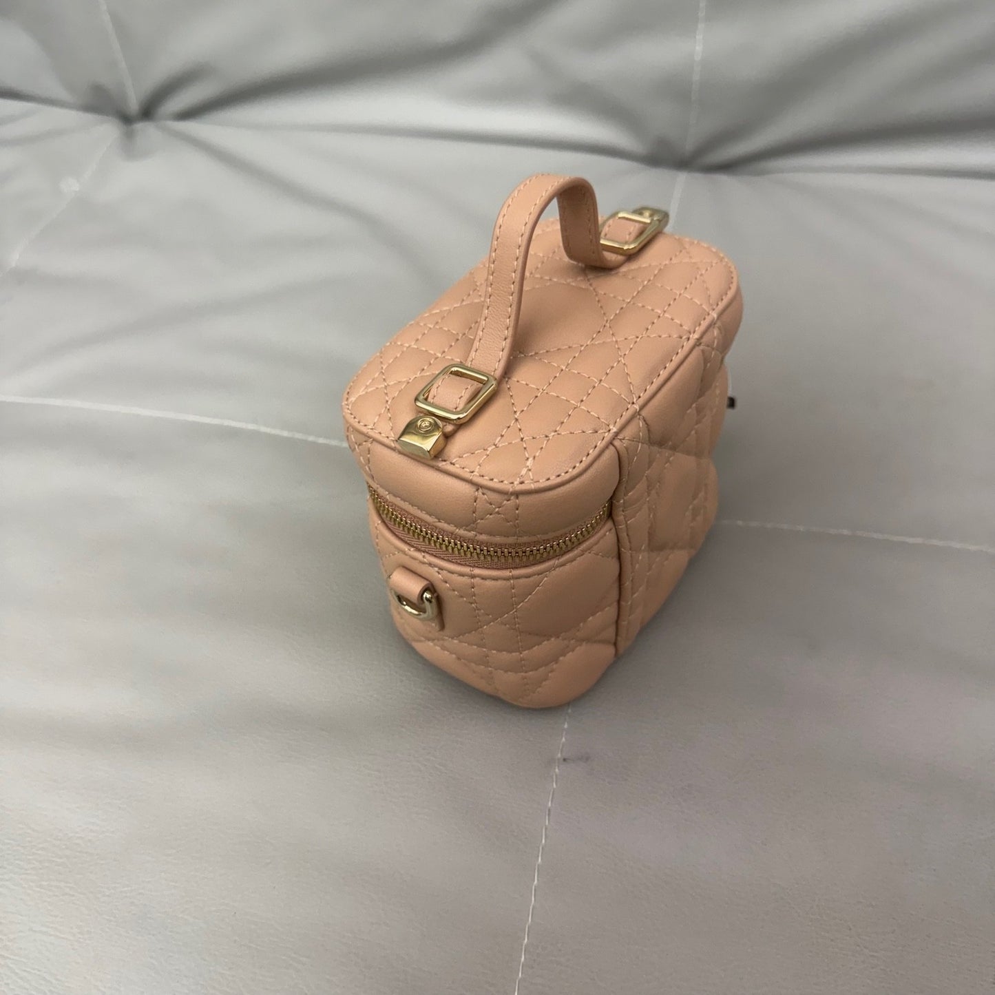 Dior - Lady Dior - Leather - Pink - (mini)