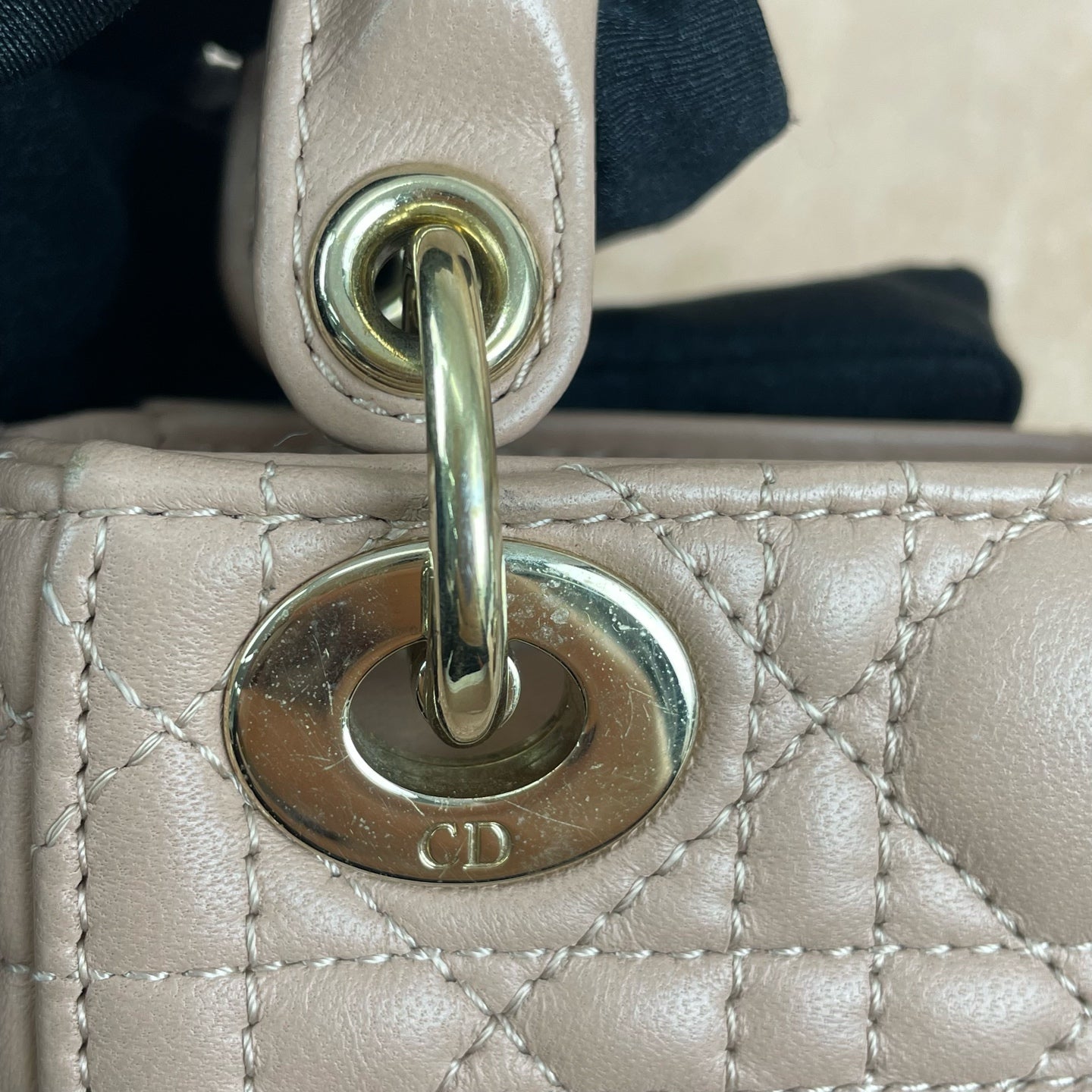 Dior - Lady Dior - Leather - Pink - (mini)