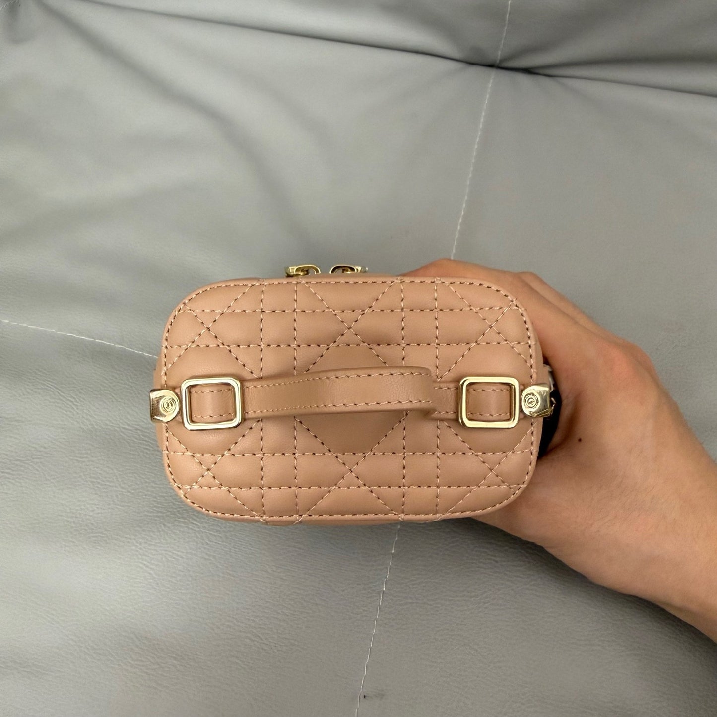 Dior - Lady Dior - Leather - Pink - (mini)