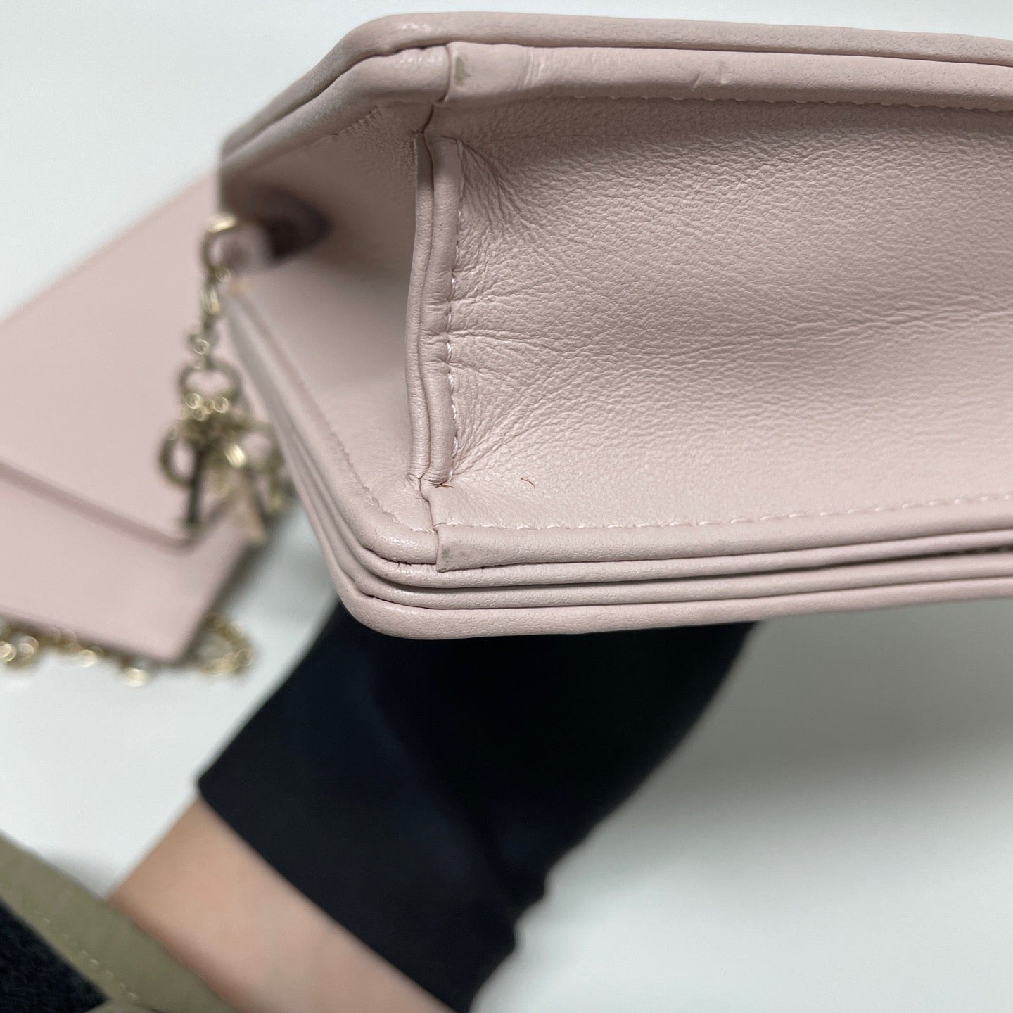 Dior - Lady Dior - Leather - Pink - (mini)