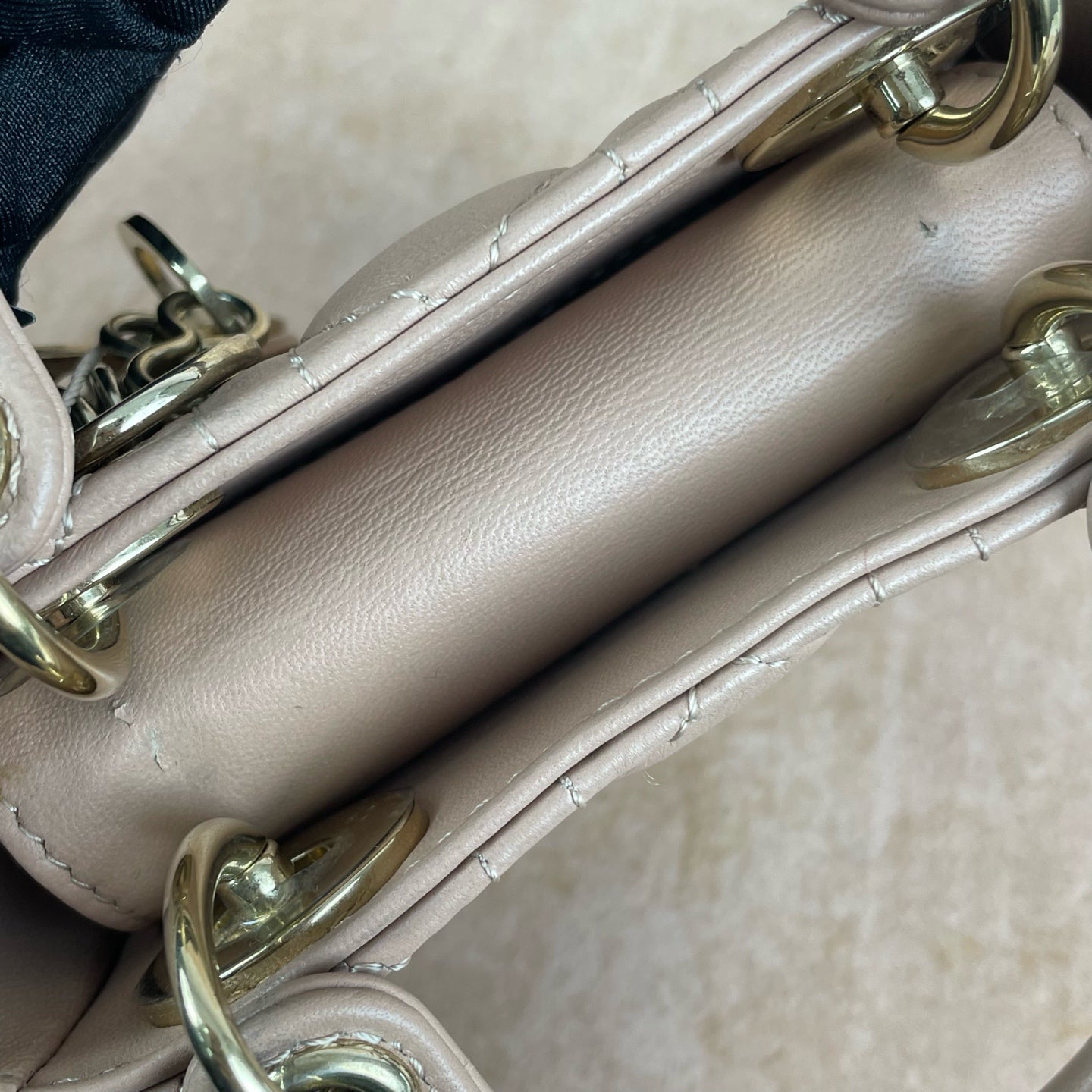 Dior - Lady Dior - Leather - Pink - (mini)