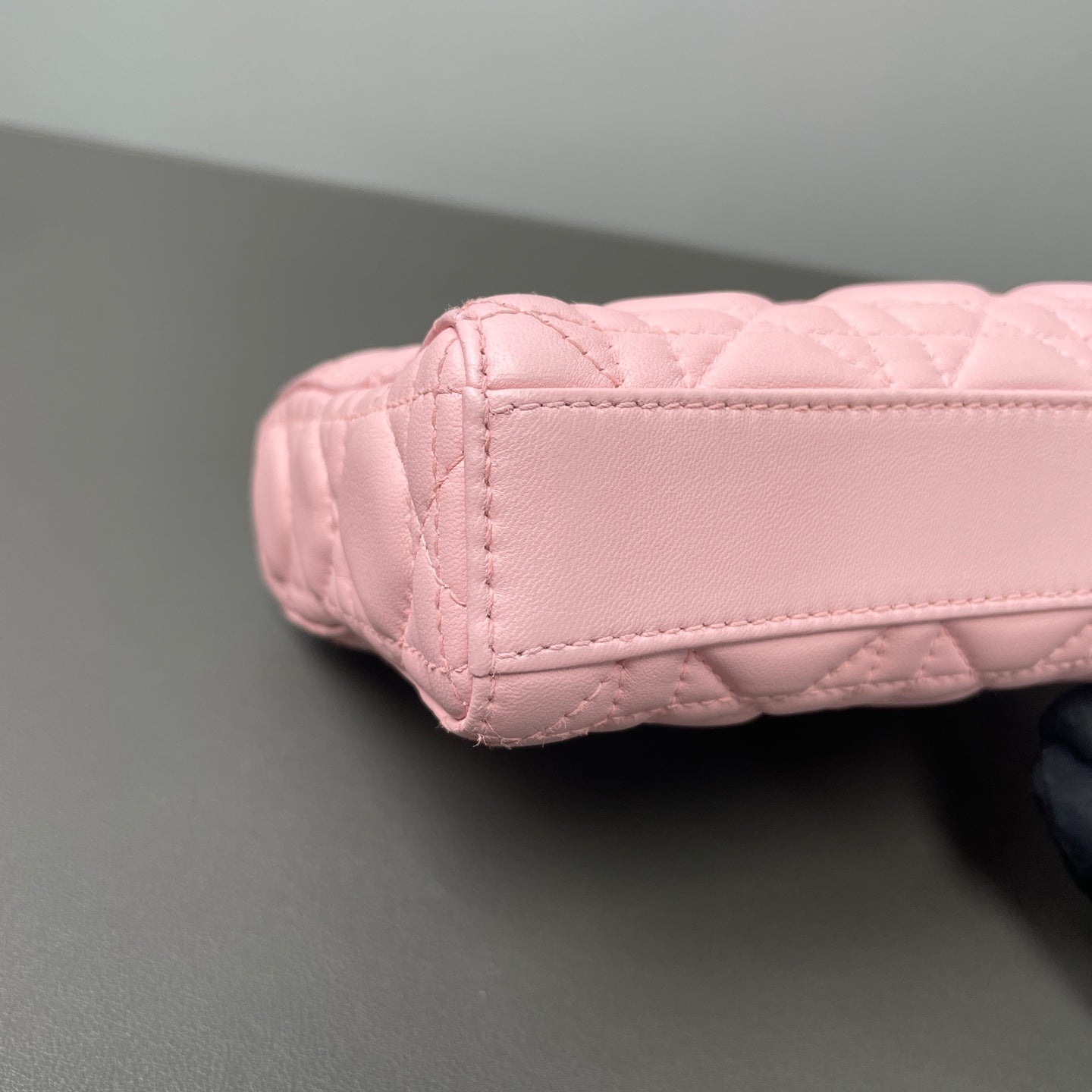 Dior - Lady Dior - Leather - Pink - (small)