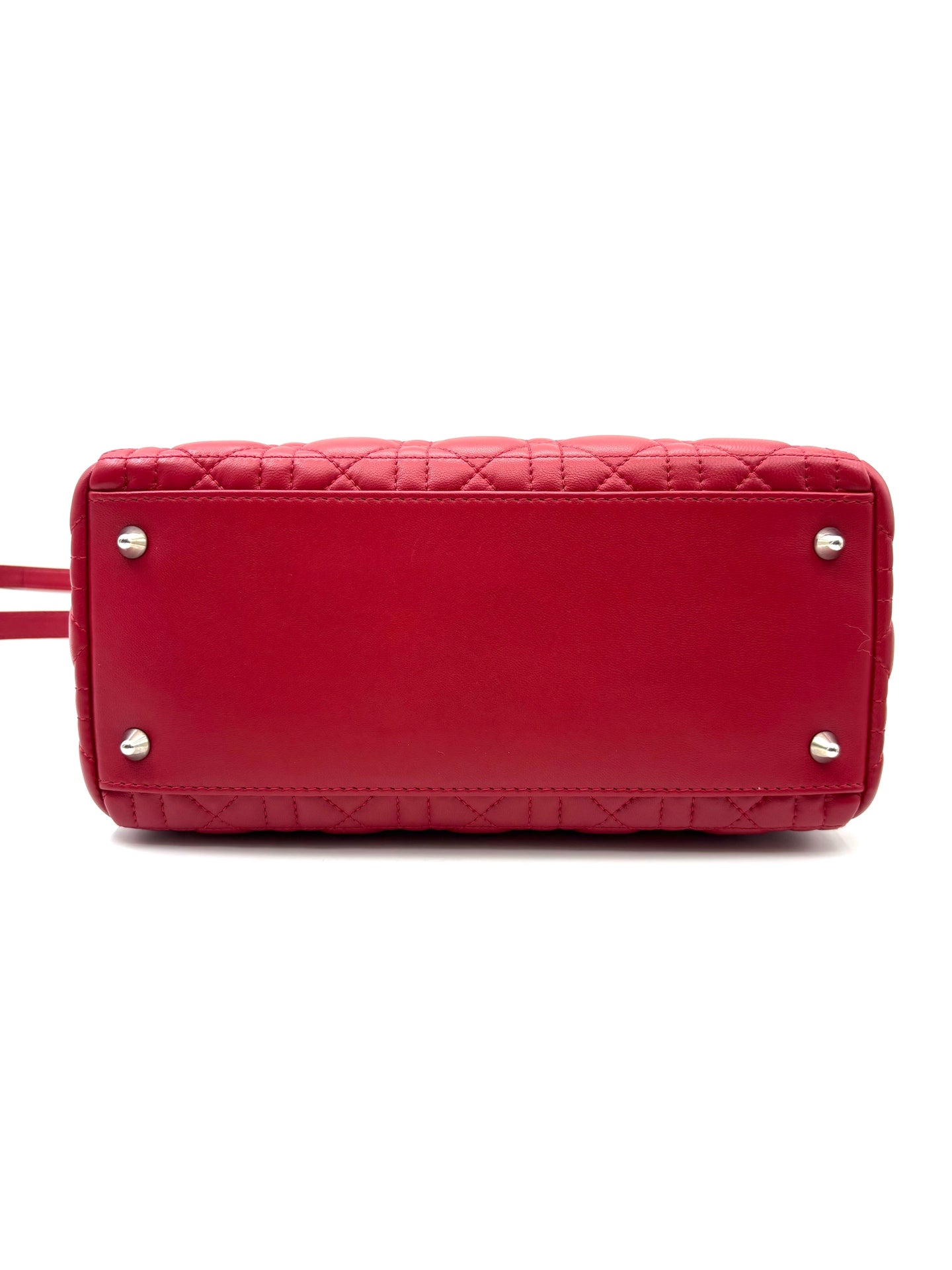 Dior - Lady Dior - Leather - Pink - (small)