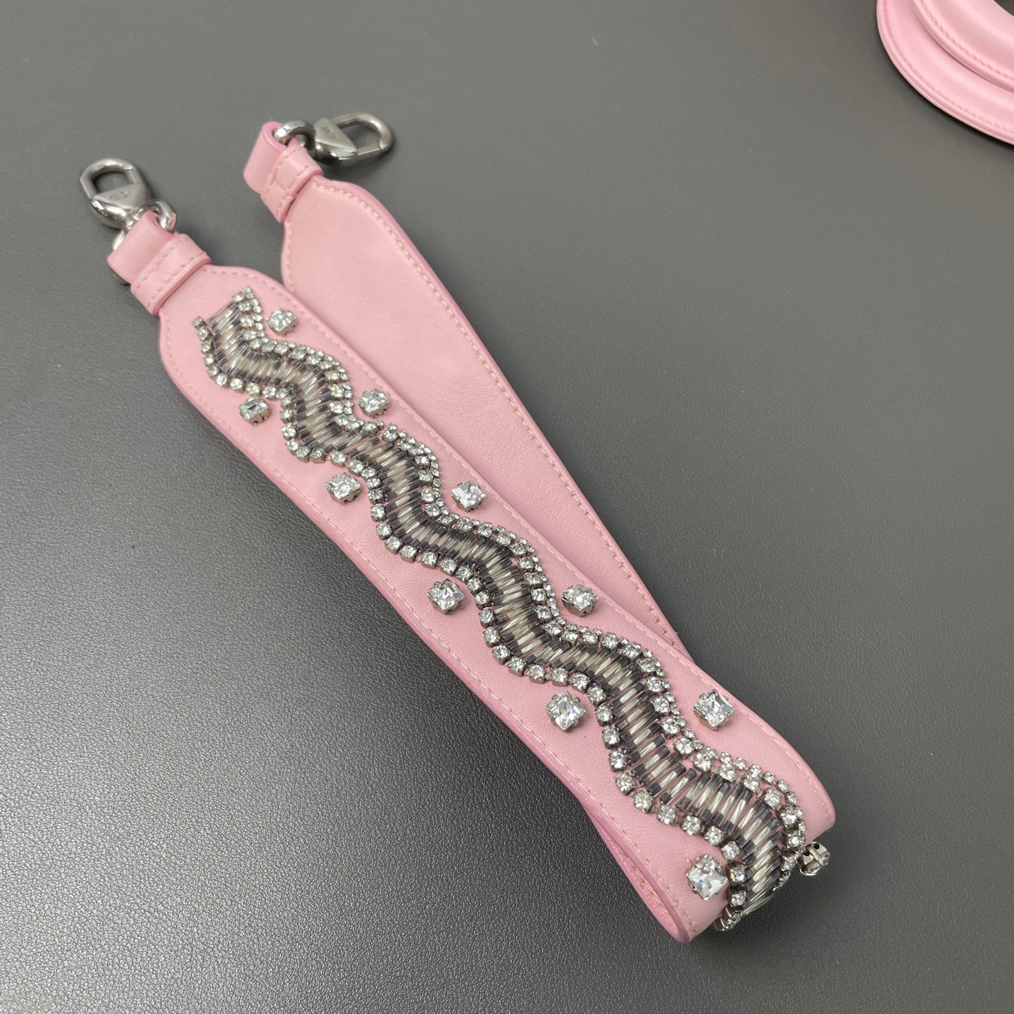 Dior - Lady Dior - Leather - Pink - (small)