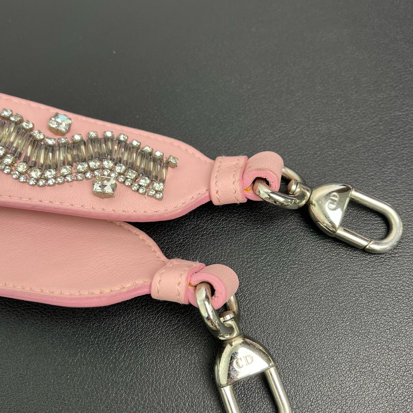Dior - Lady Dior - Leather - Pink - (small)
