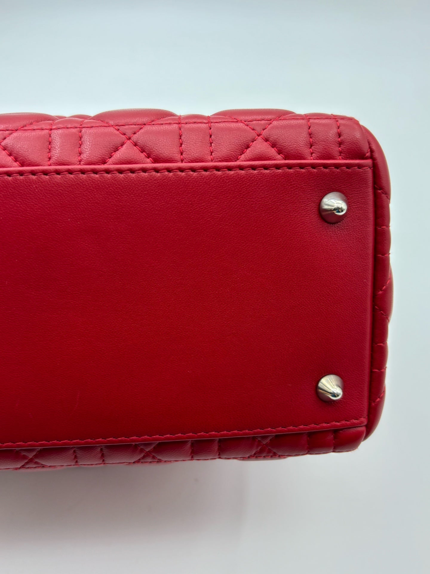 Dior - Lady Dior - Leather - Pink - (small)