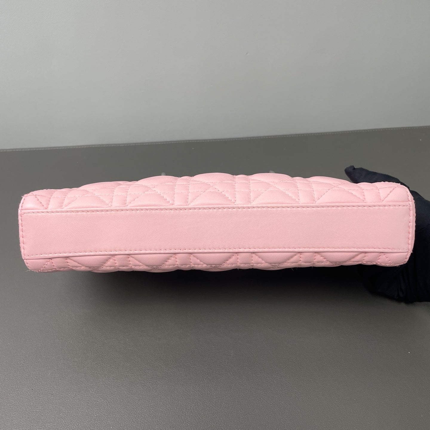 Dior - Lady Dior - Leather - Pink - (small)