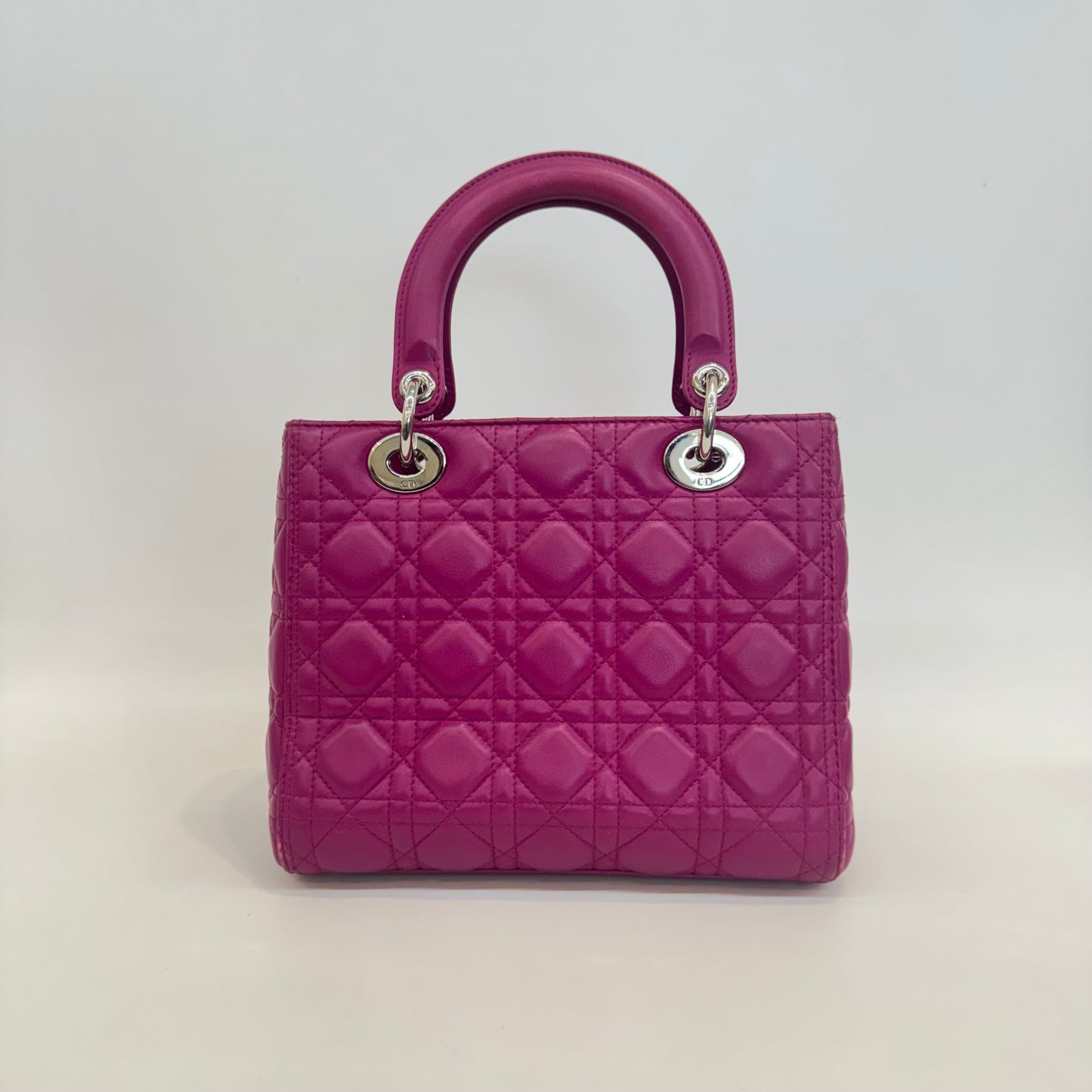 Dior - Lady Dior - Leather - Purple - (Medium)
