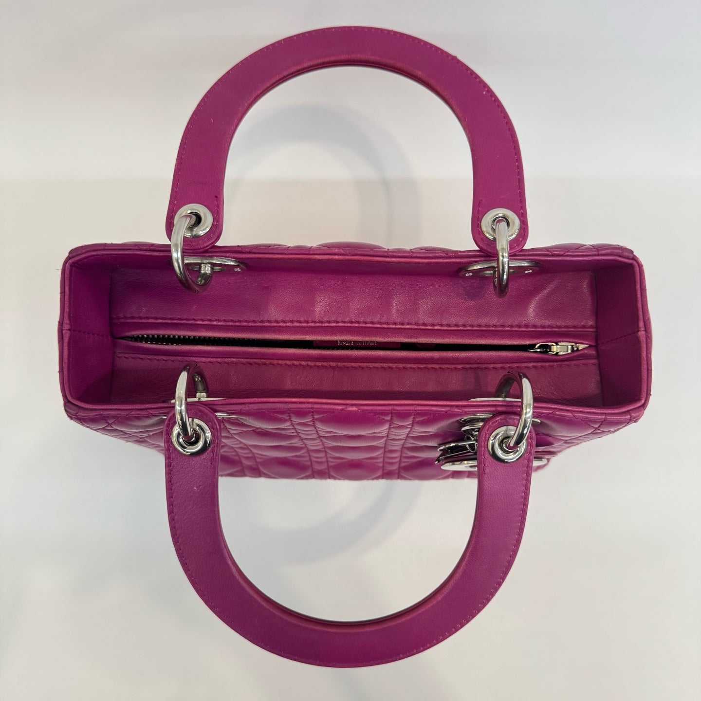 Dior - Lady Dior - Leather - Purple - (medium)