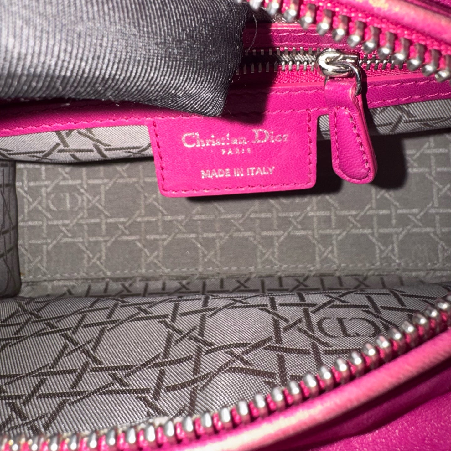 Dior - Lady Dior - Leather - Purple - (Medium)
