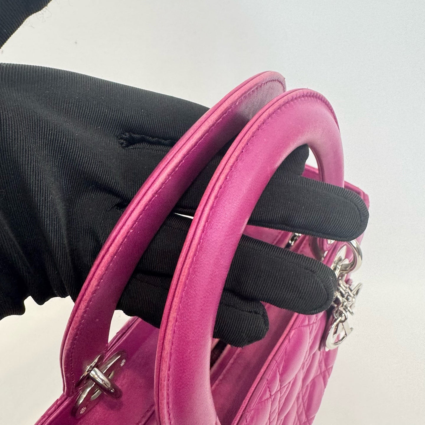 Dior - Lady Dior - Leather - Purple - (medium)