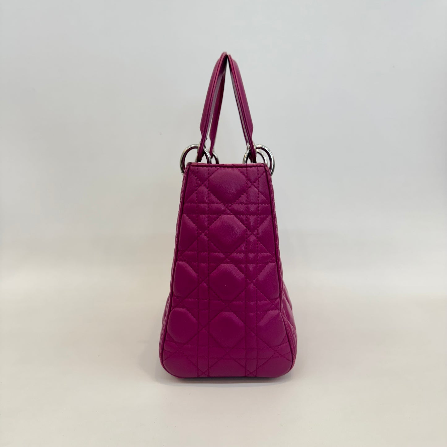 Dior - Lady Dior - Leather - Purple - (Medium)