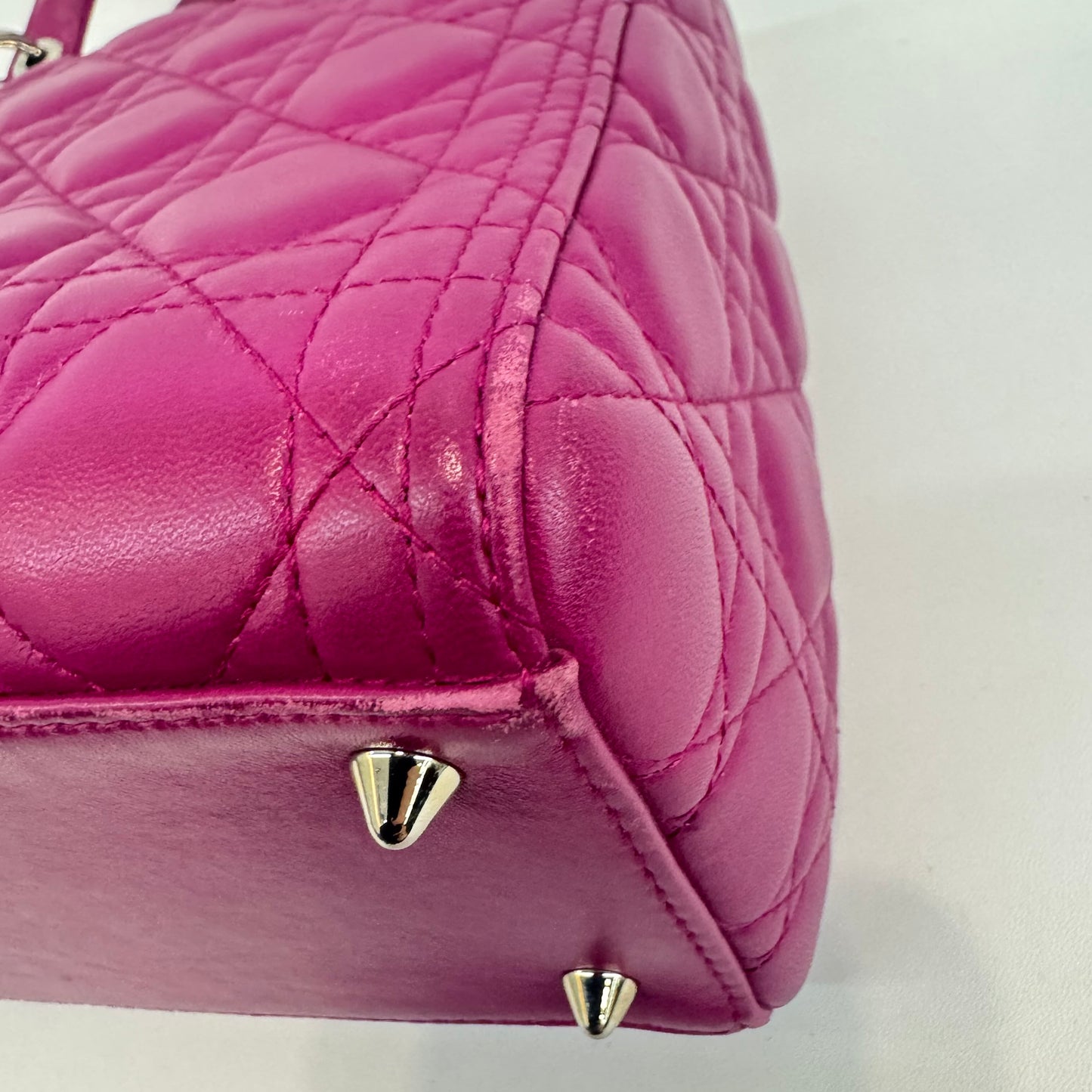 Dior - Lady Dior - Leather - Purple - (Medium)