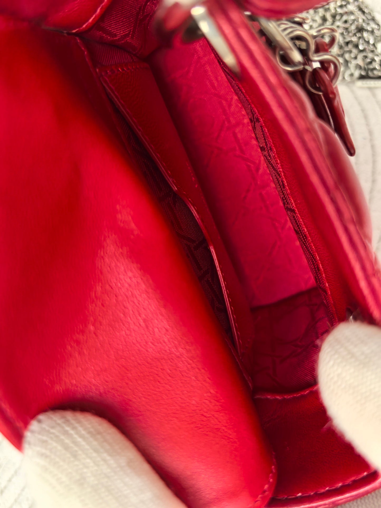 Dior - Lady Dior - Leather - Red - (mini)