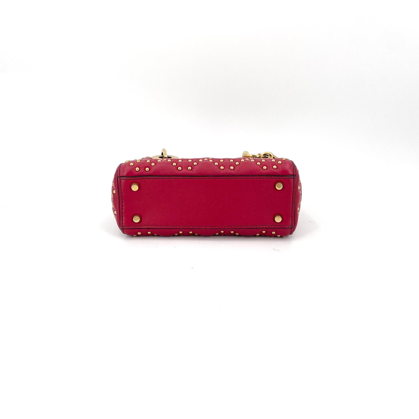 Dior - Lady Dior - Leather - Red - (mini)