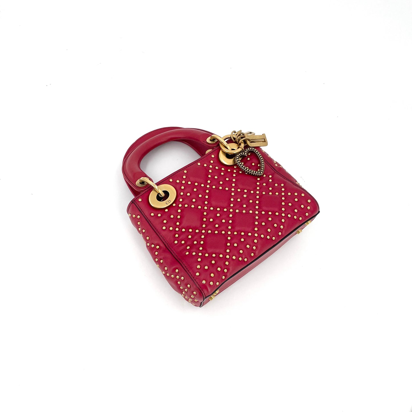 Dior - Lady Dior - Leather - Red - (mini)