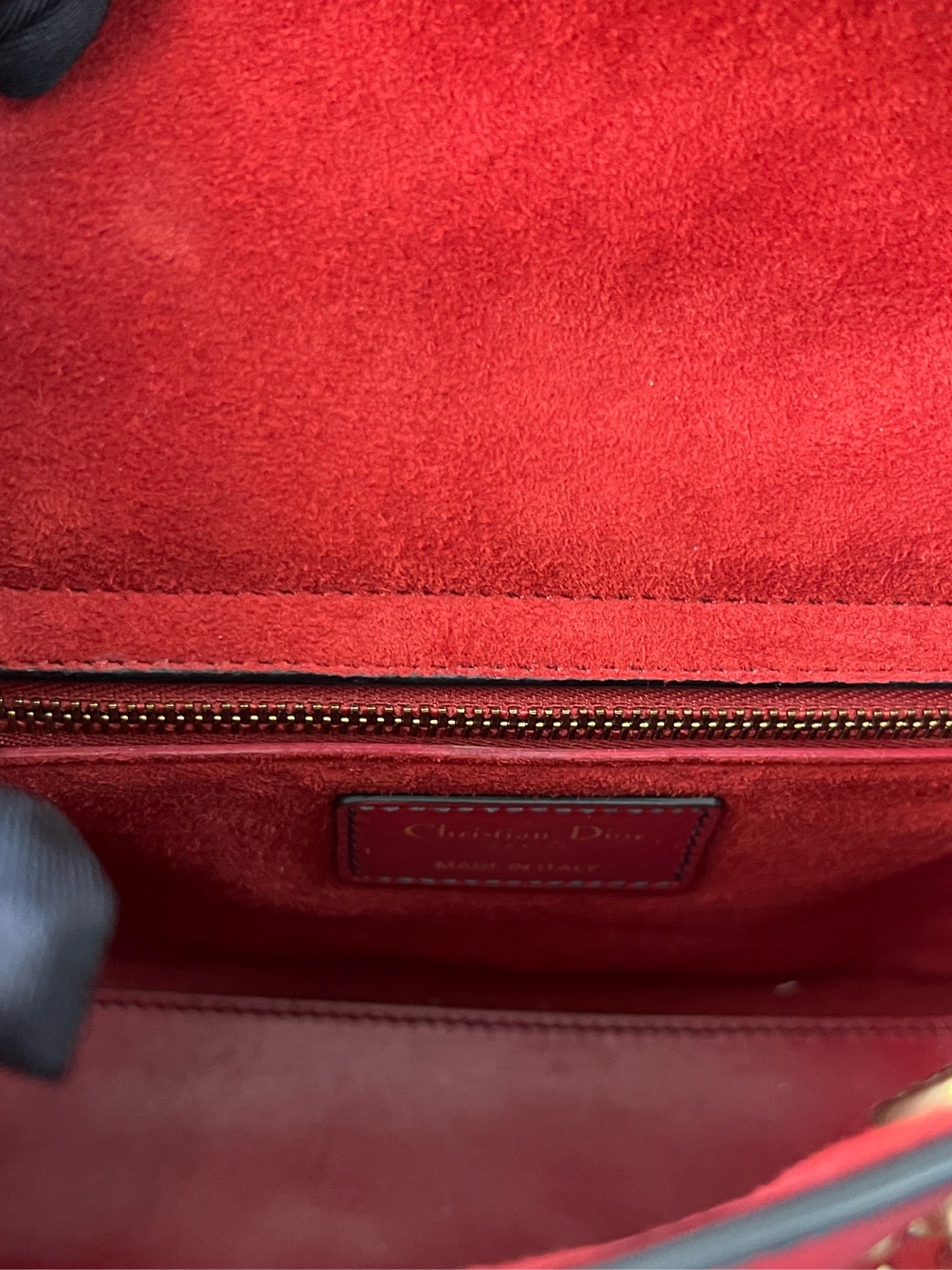 Dior - Lady Dior - Leather - Red - (mini)