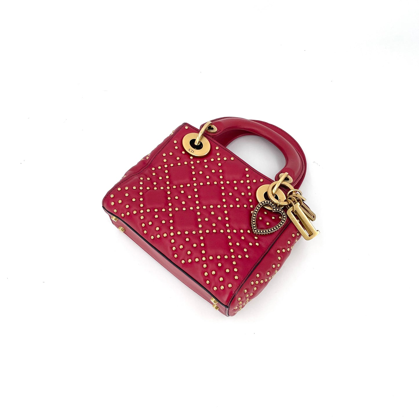 Dior - Lady Dior - Leather - Red - (mini)