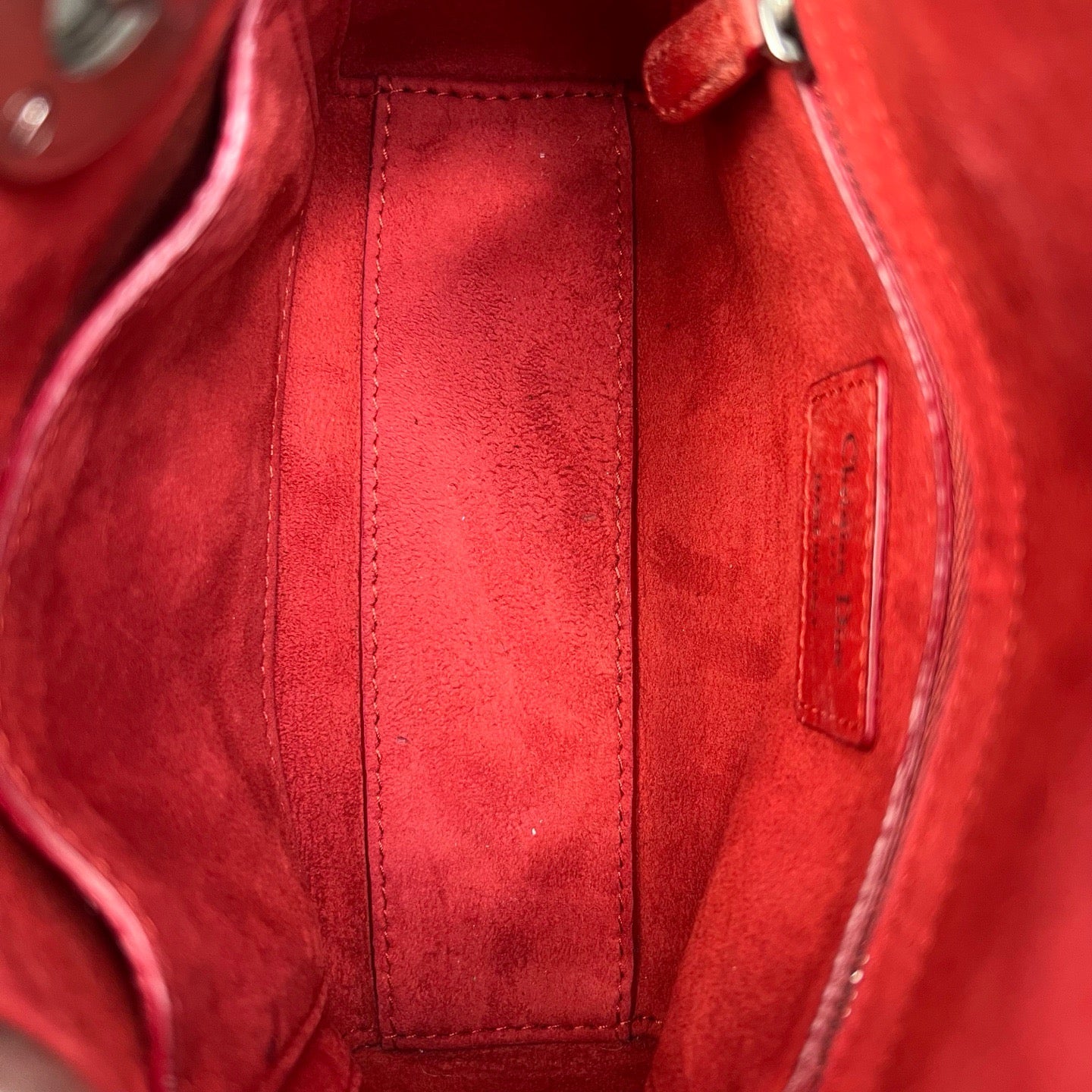 Dior - Lady Dior - Leather - Red - (mini)