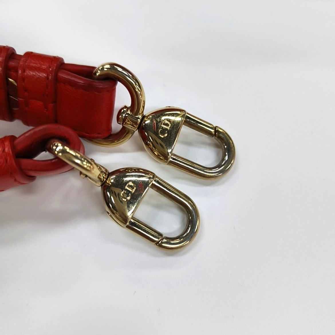 Dior - Lady Dior - Leather - Red - (small)