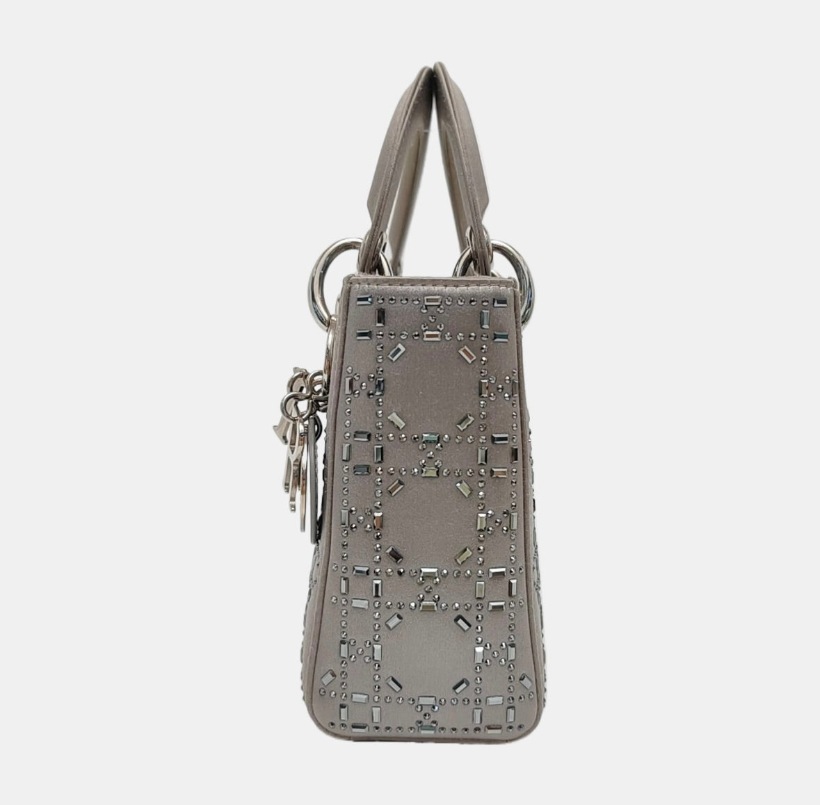 Dior - Lady Dior - Leather - Silver - (mini)
