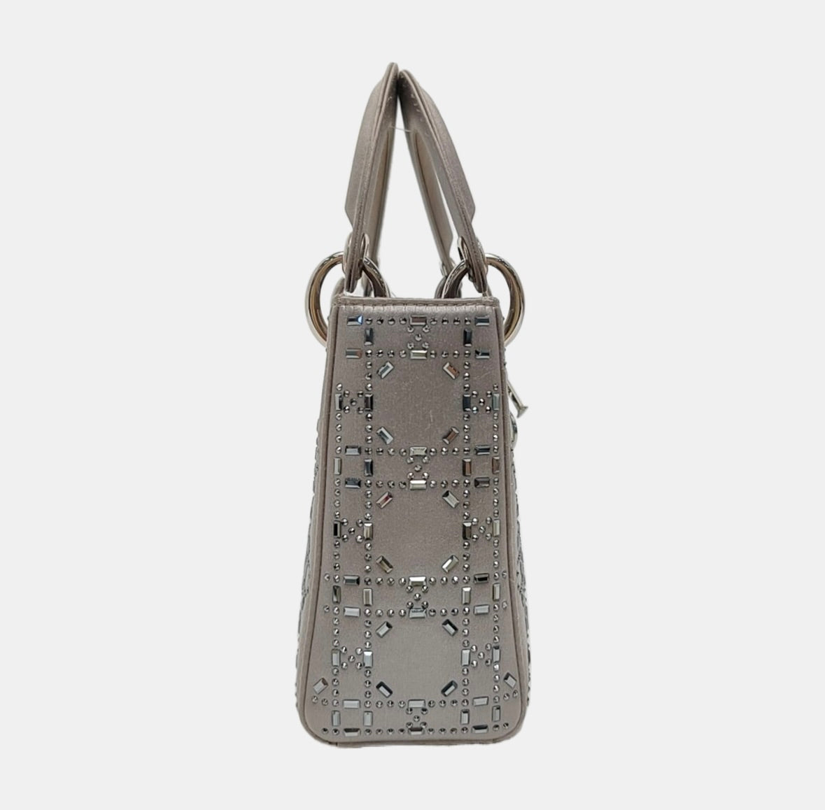 Dior - Lady Dior - Leather - Silver - (mini)