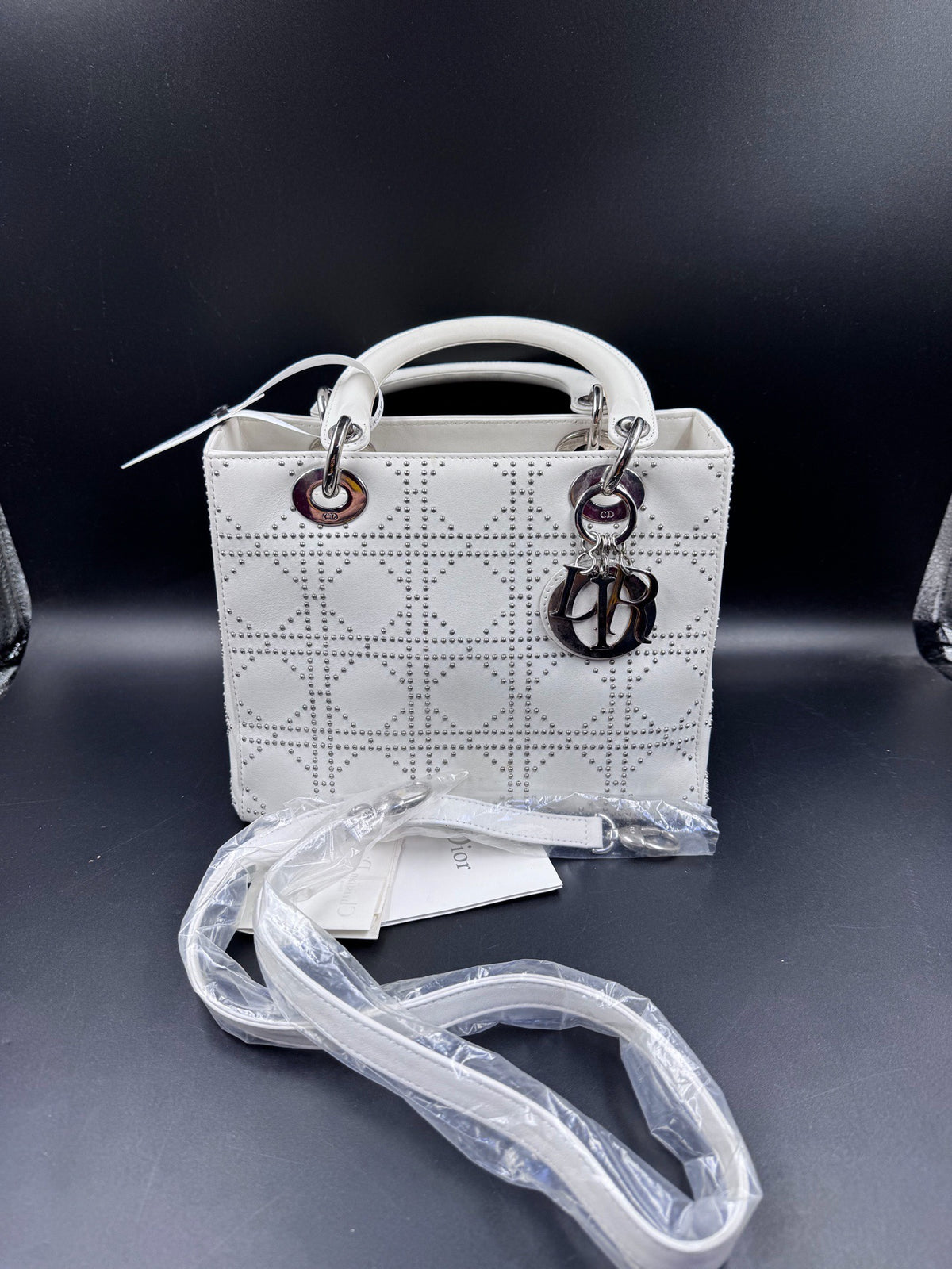 Dior - Lady Dior - Leather - White