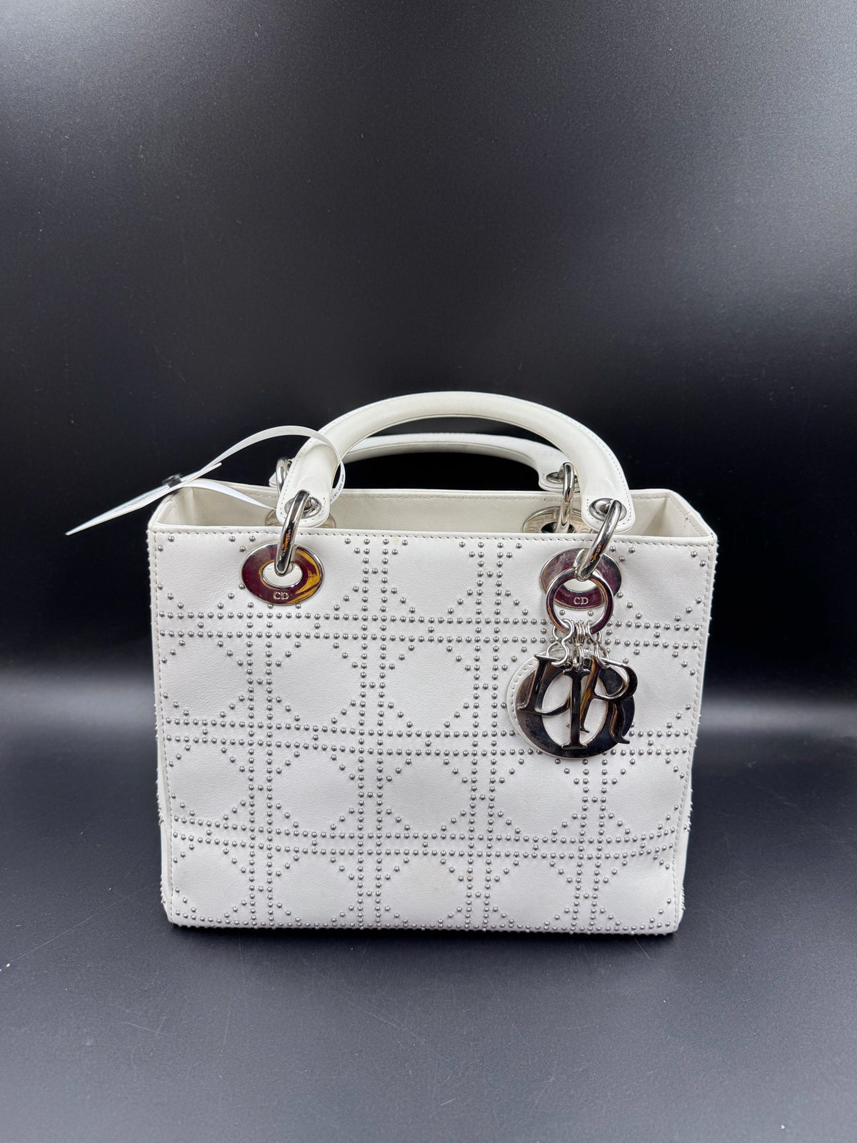 Dior - Lady Dior - Leather - White