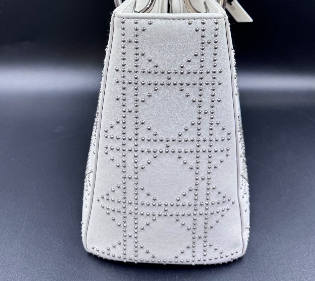 Dior - Lady Dior - Leather - White