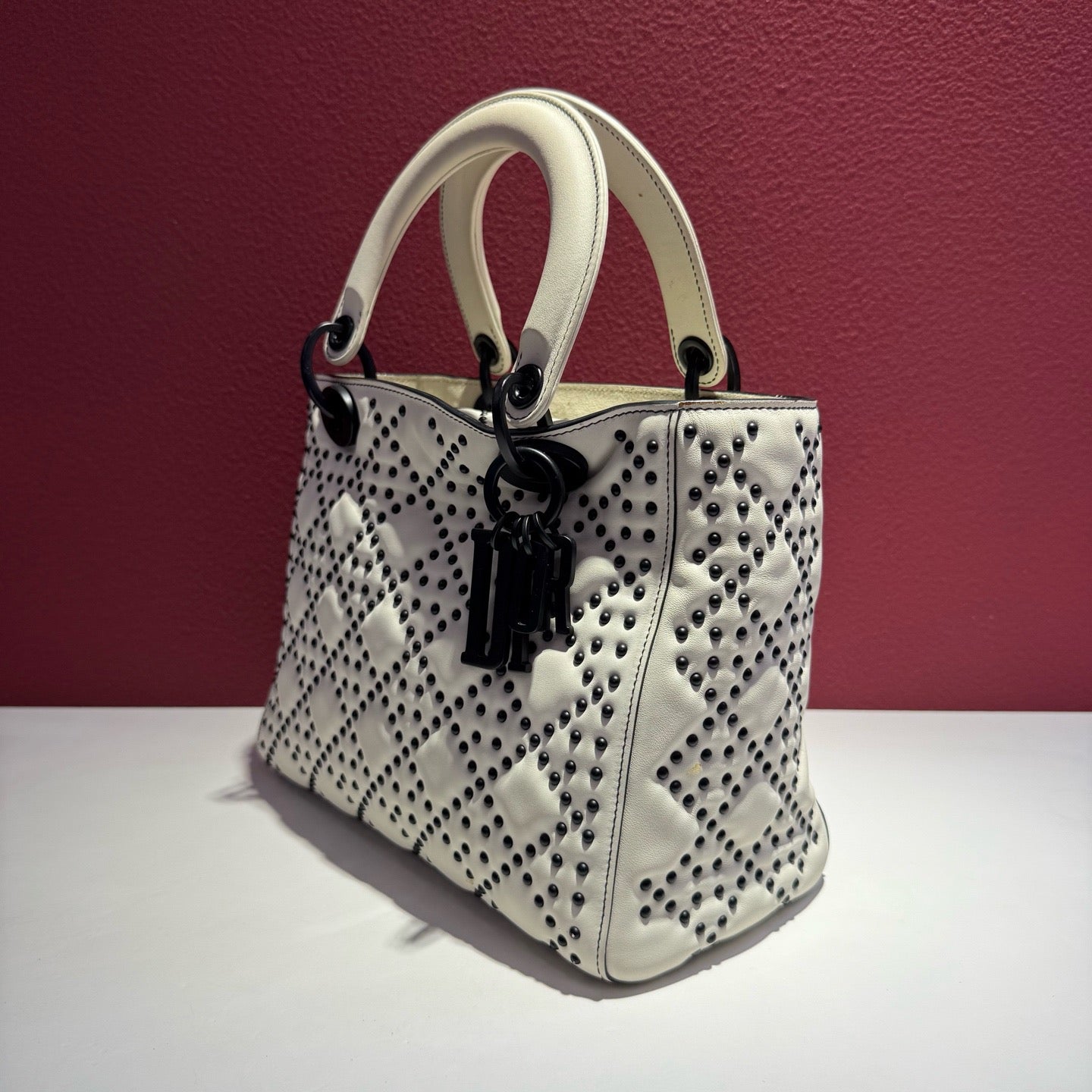 Dior - Lady Dior - Leather - White - (medium)