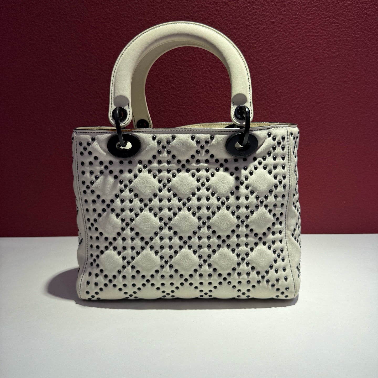 Dior - Lady Dior - Leather - White - (medium)
