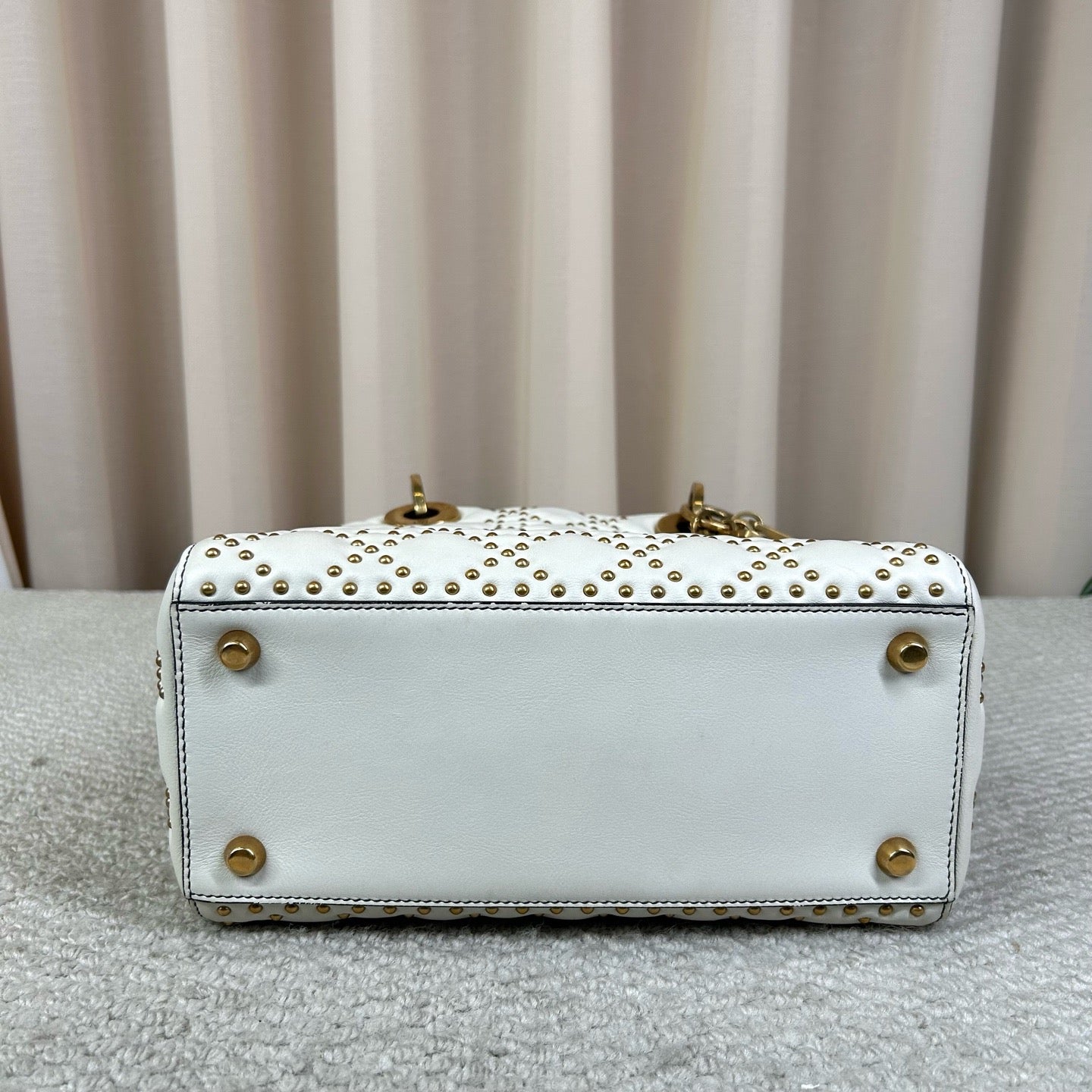 Dior - Lady Dior - Leather - White - (medium)