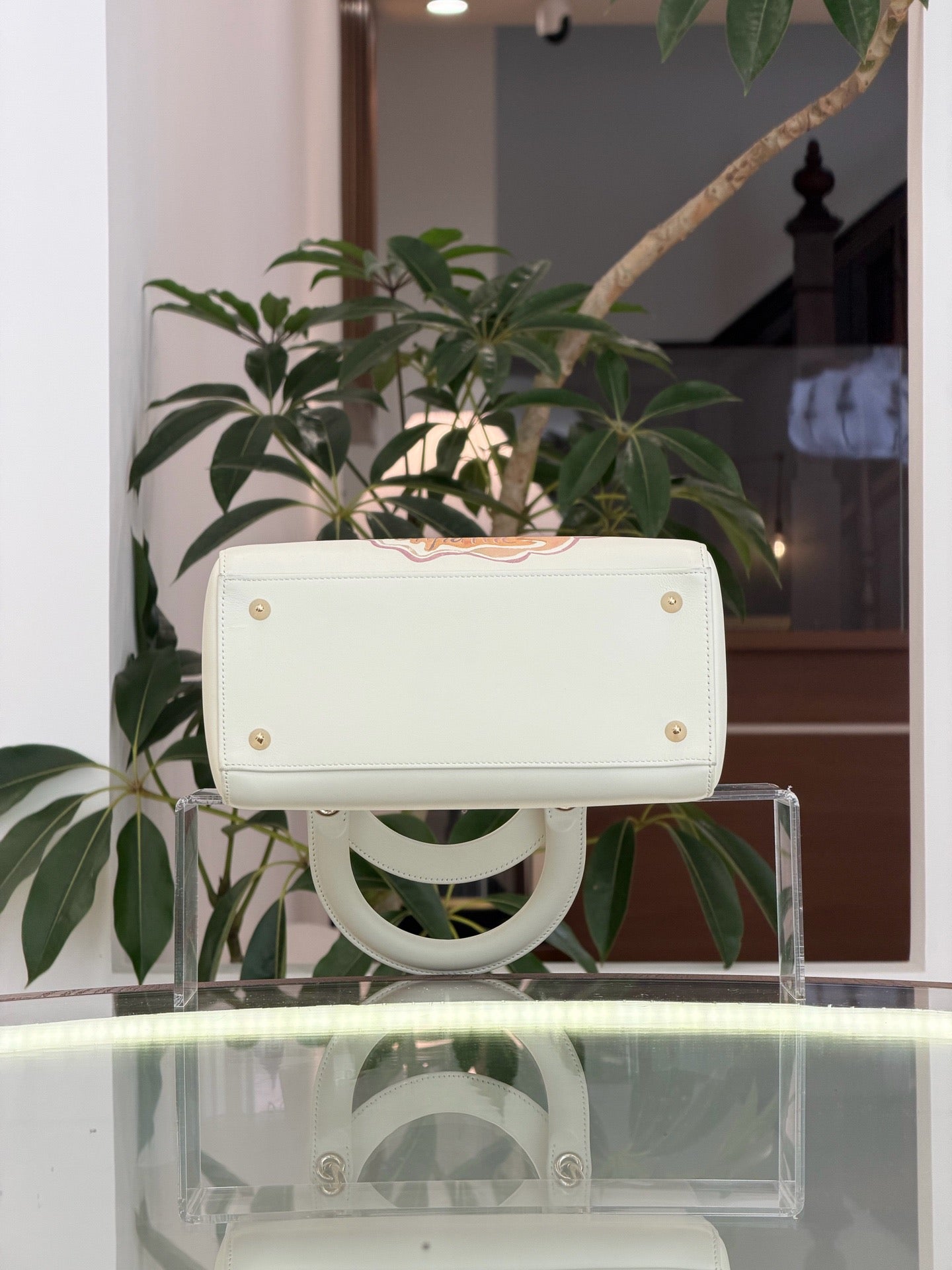 Dior - Lady Dior - Leather - White - (medium)