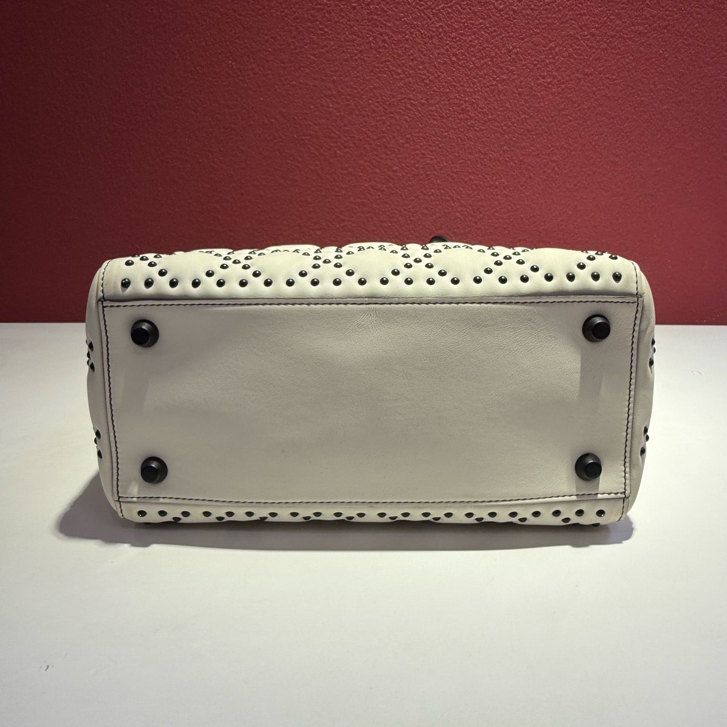 Dior - Lady Dior - Leather - White - (medium)