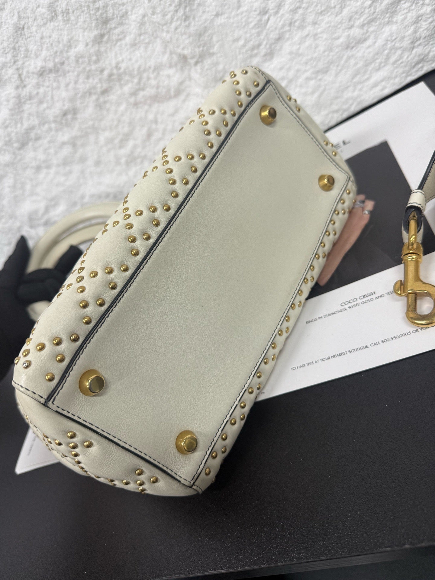 Dior - Lady Dior - Leather - White - (Medium)