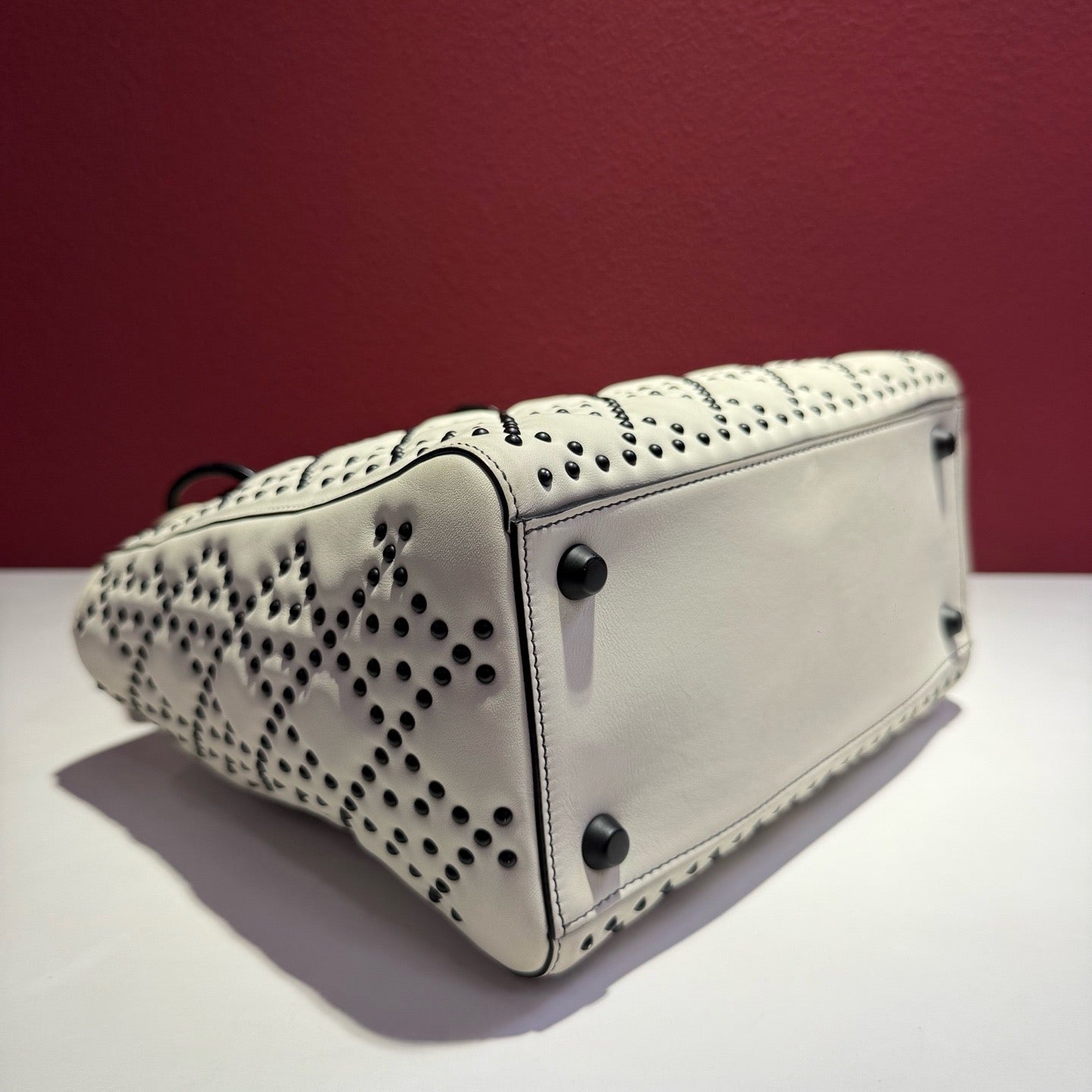 Dior - Lady Dior - Leather - White - (medium)
