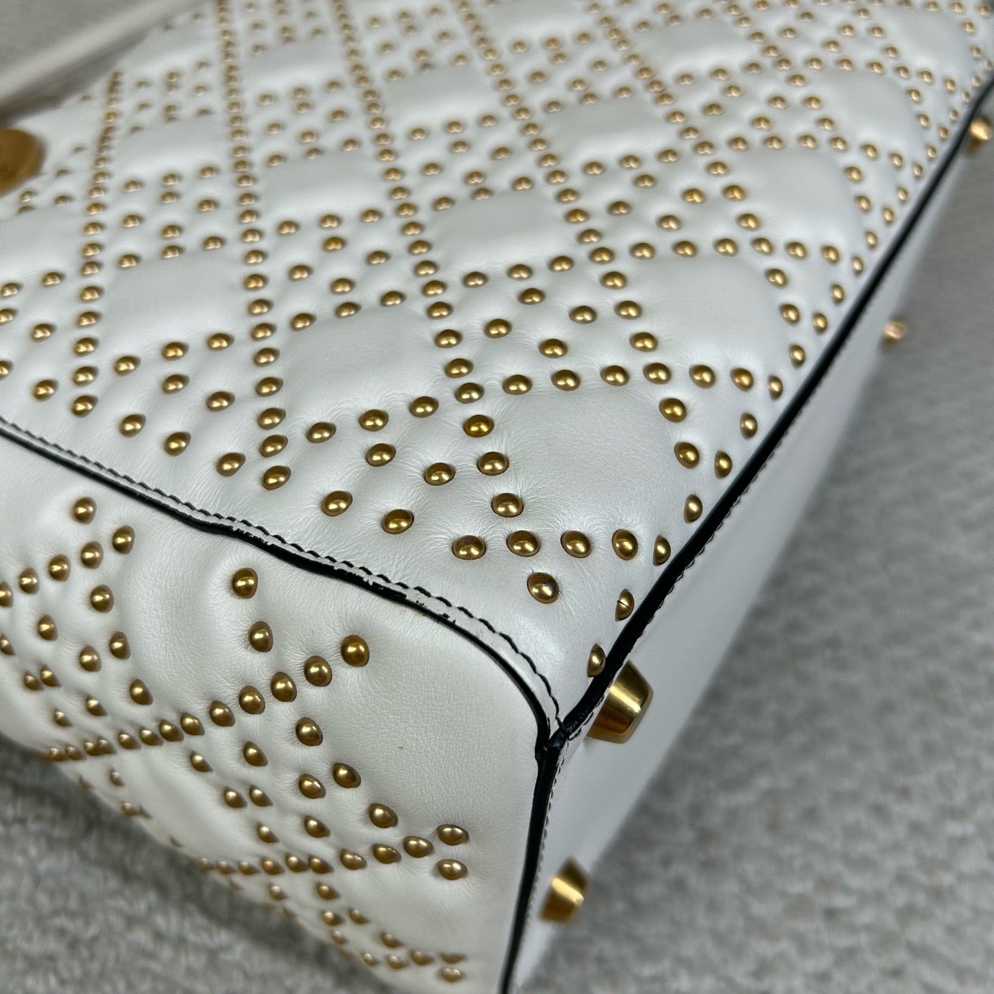 Dior - Lady Dior - Leather - White - (medium)