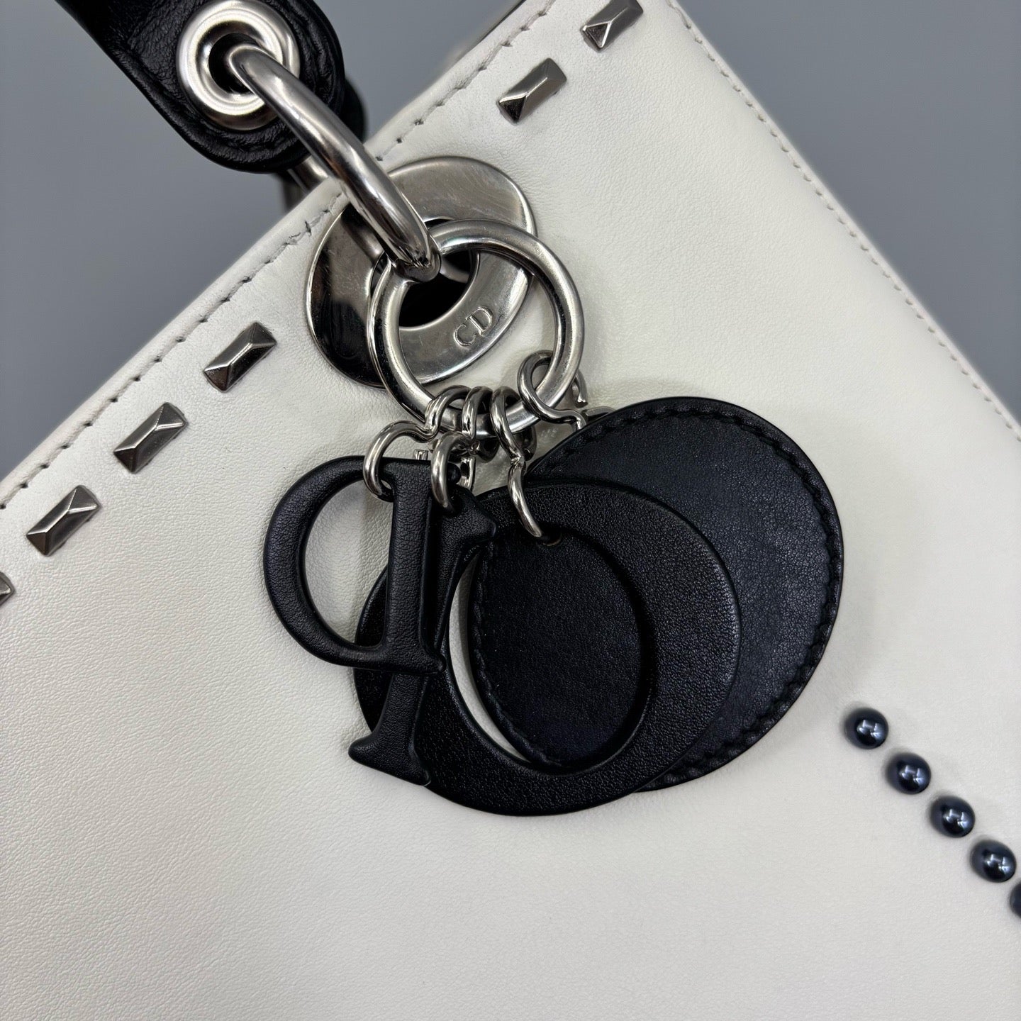 Dior - Lady Dior - Leather - White - (medium)