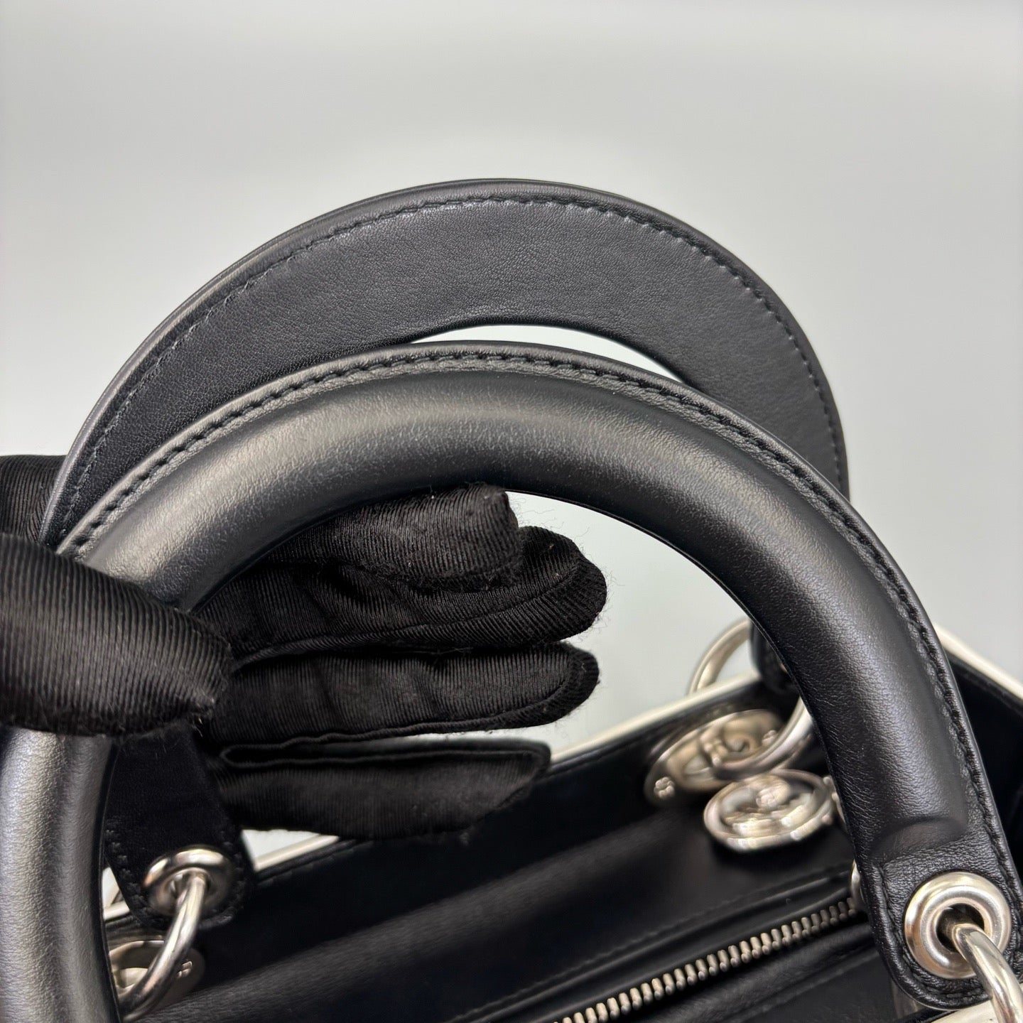 Dior - Lady Dior - Leather - White - (medium)